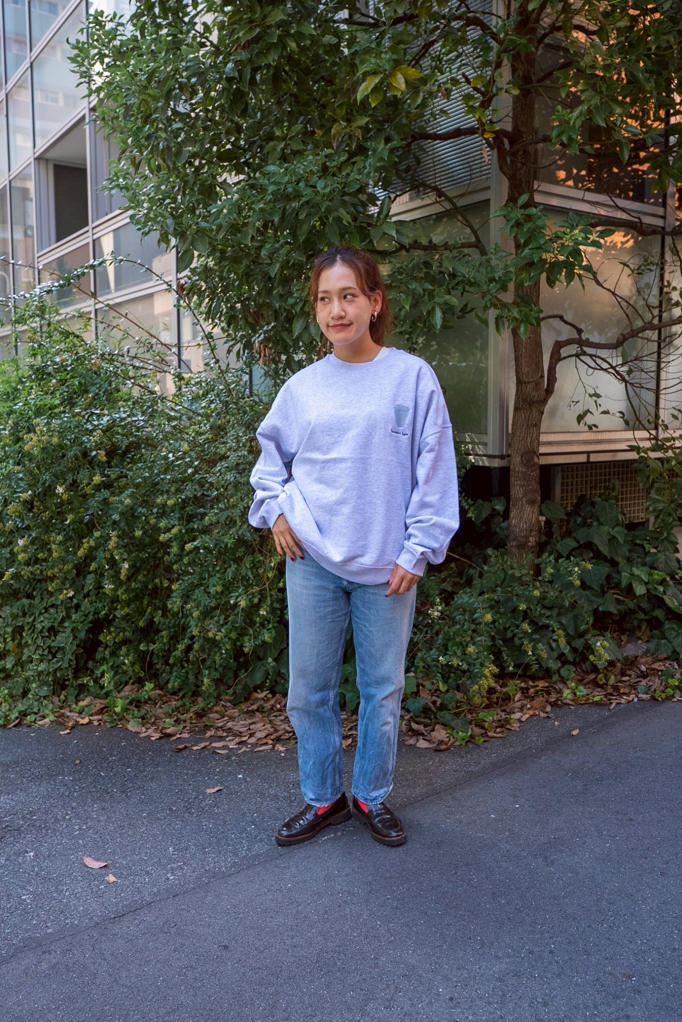 つるつるいっぱいスウェット