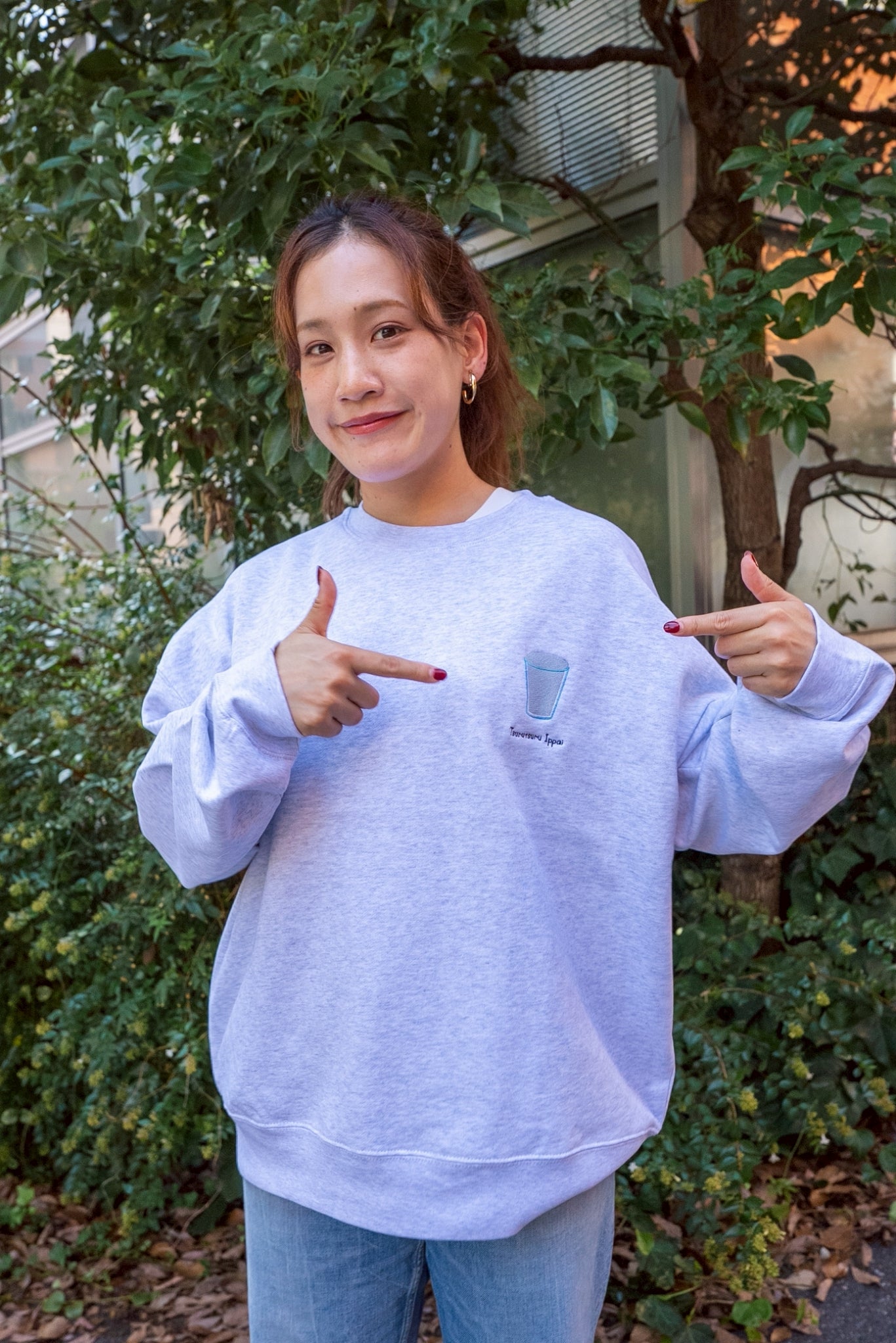 つるつるいっぱいスウェット