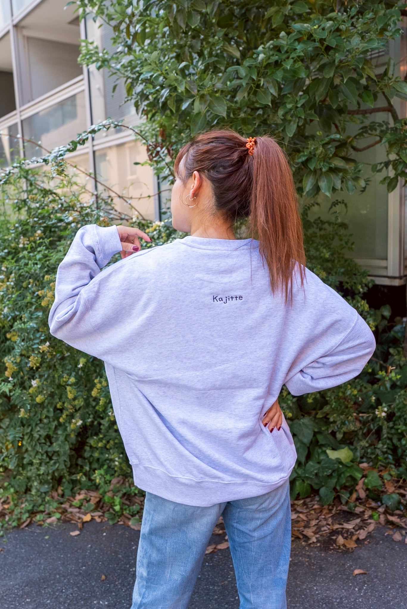 【受注】背中かじってスウェット