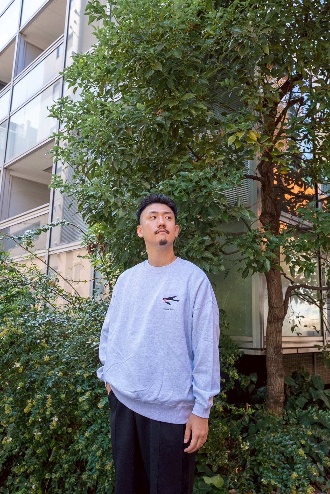 ツバメ調査スウェット