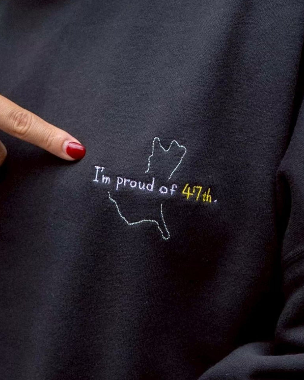 魅力47位はもはや誇りスウェット