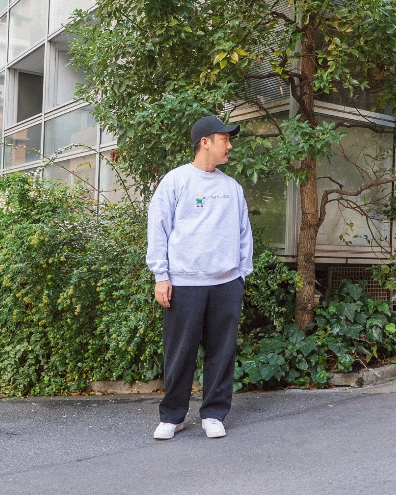 いばらぎなじいちゃんスウェット