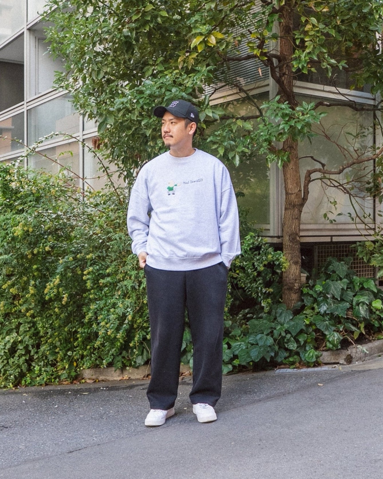 いばらぎなじいちゃんスウェット