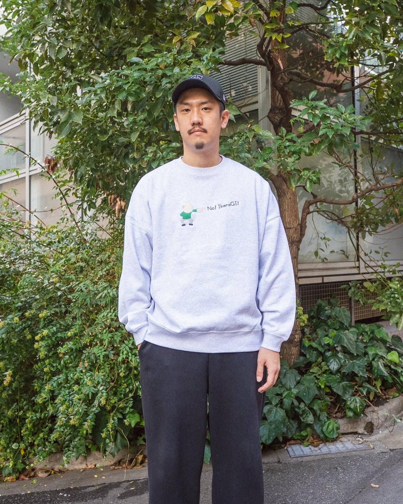 いばらぎなじいちゃんスウェット