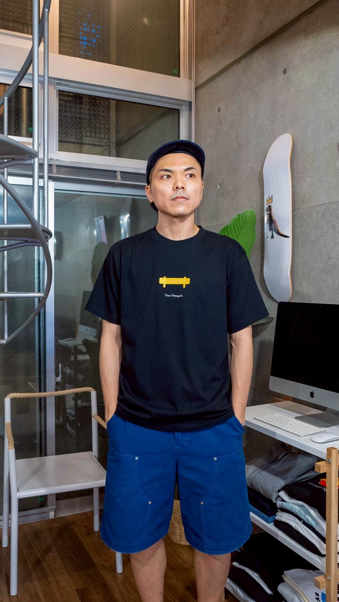 みかん色のガードレールTee