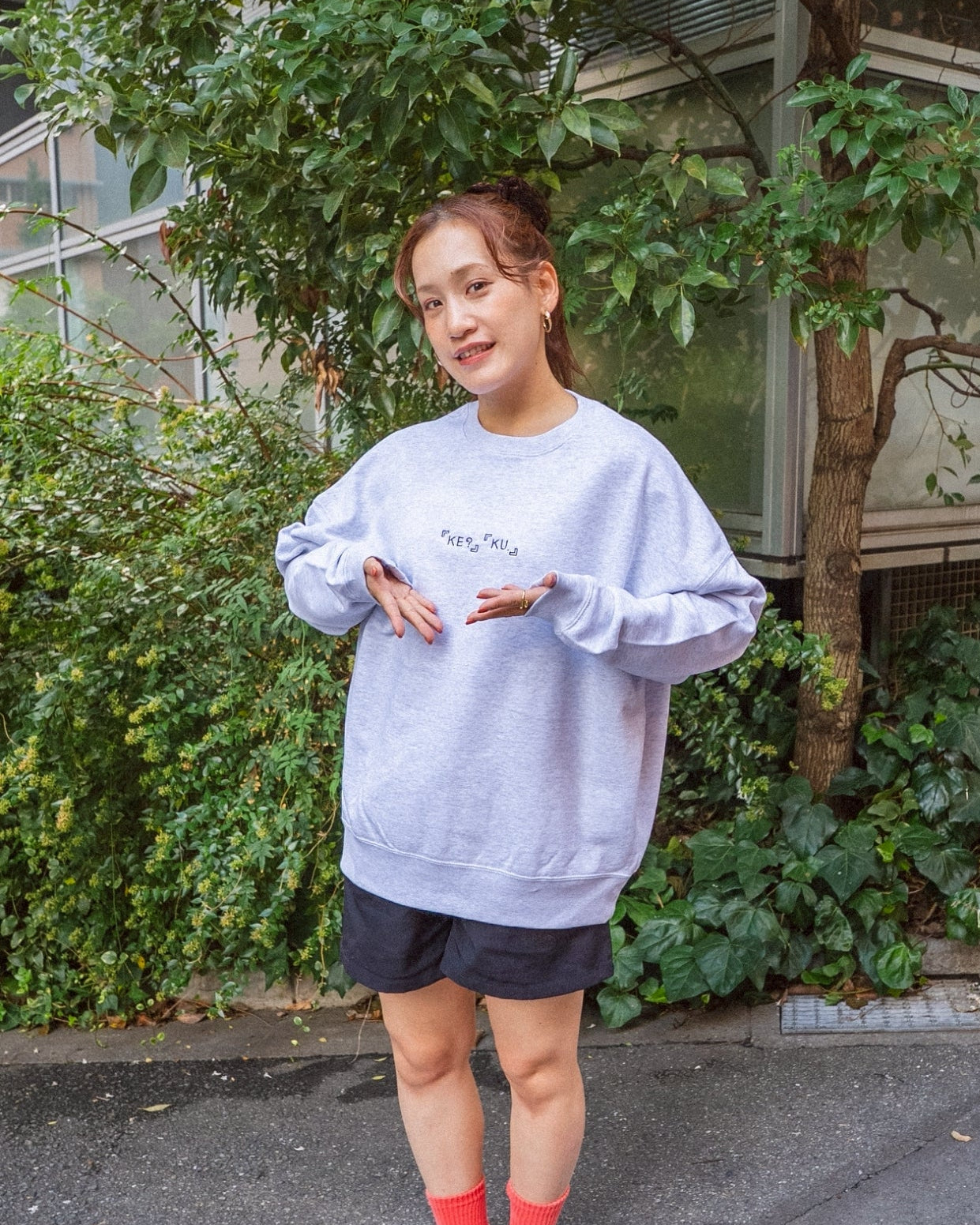 世界一短い会話け?く。スウェット