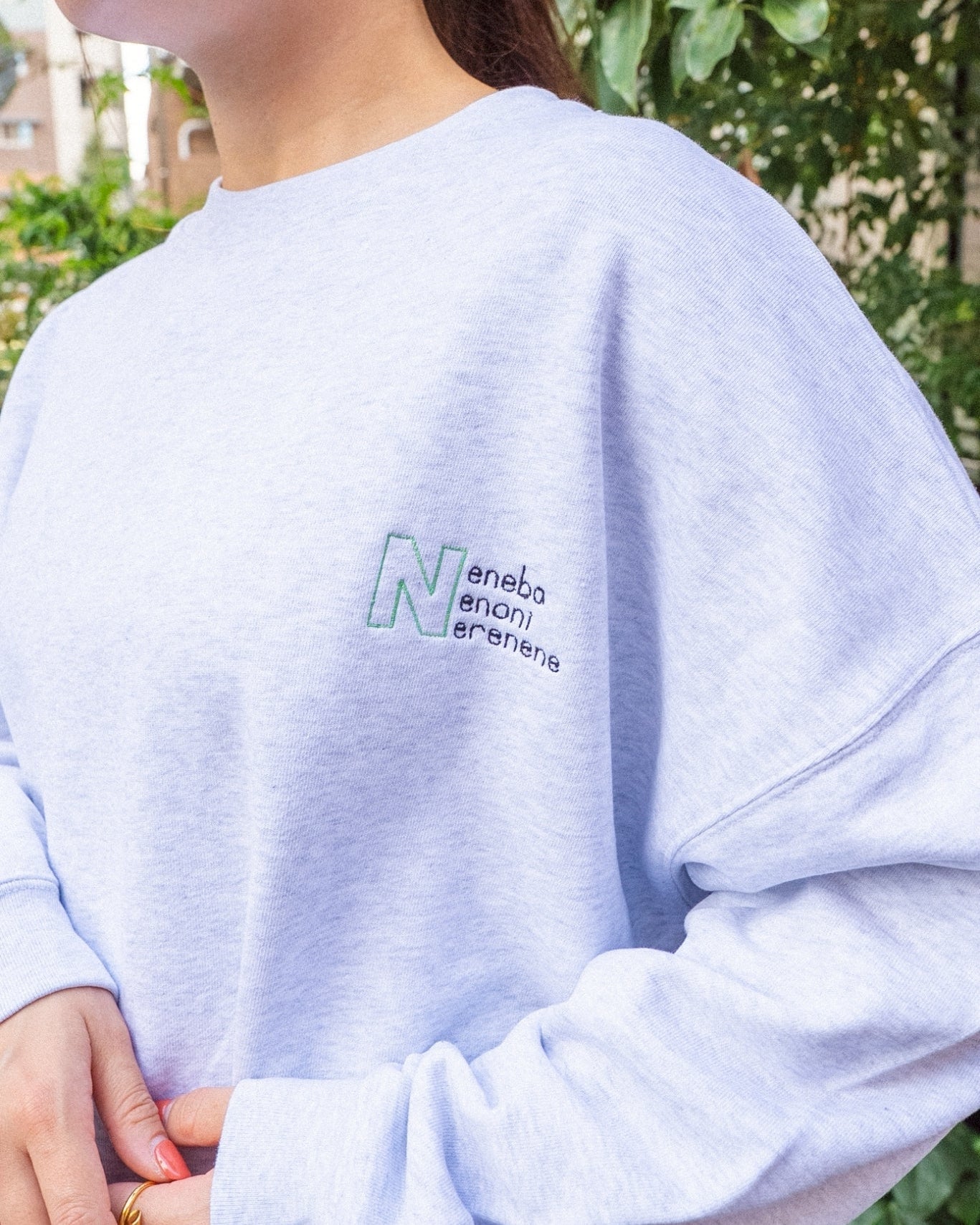 ねねばねのにねれねねスウェット