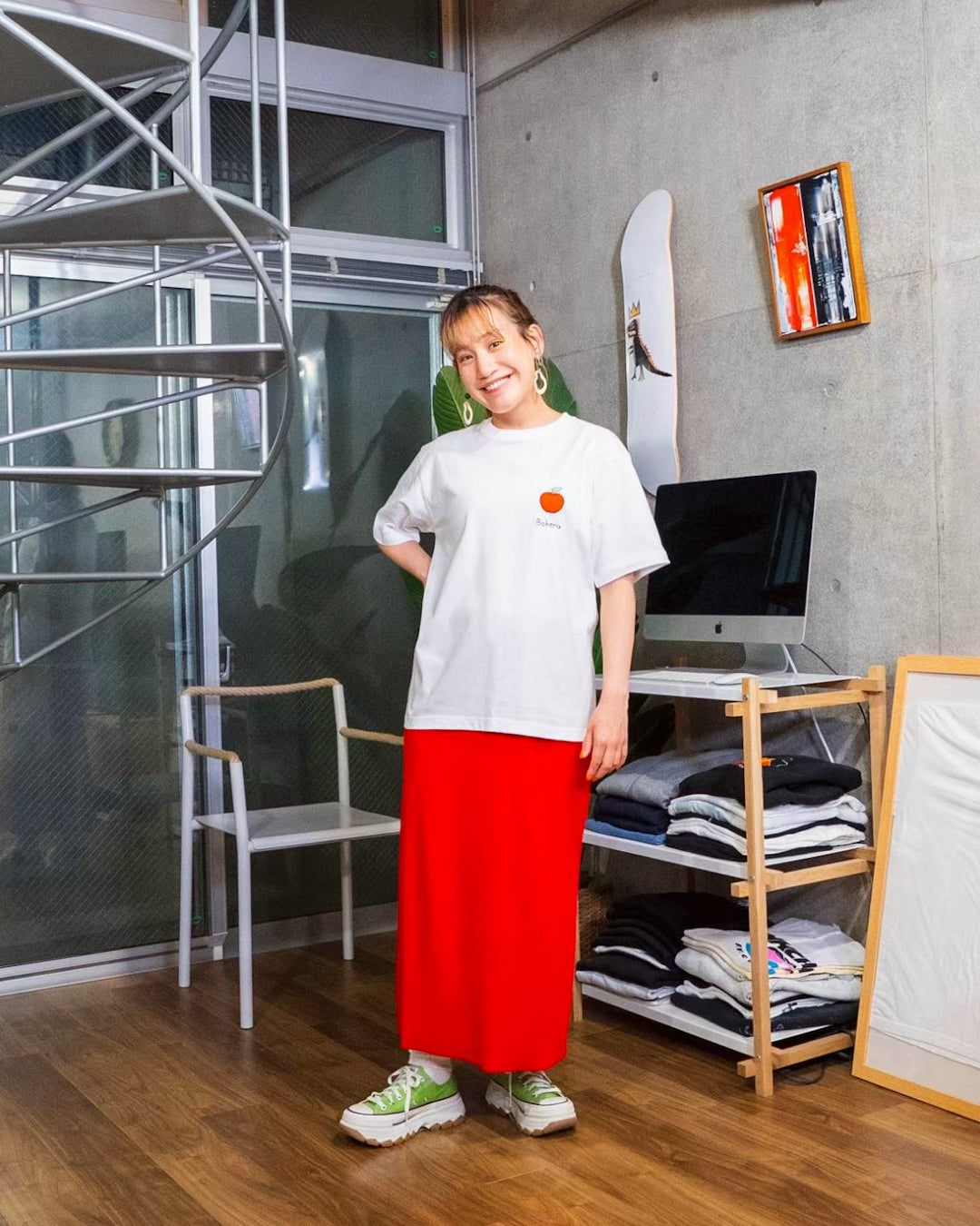 りんごがぼけるTee