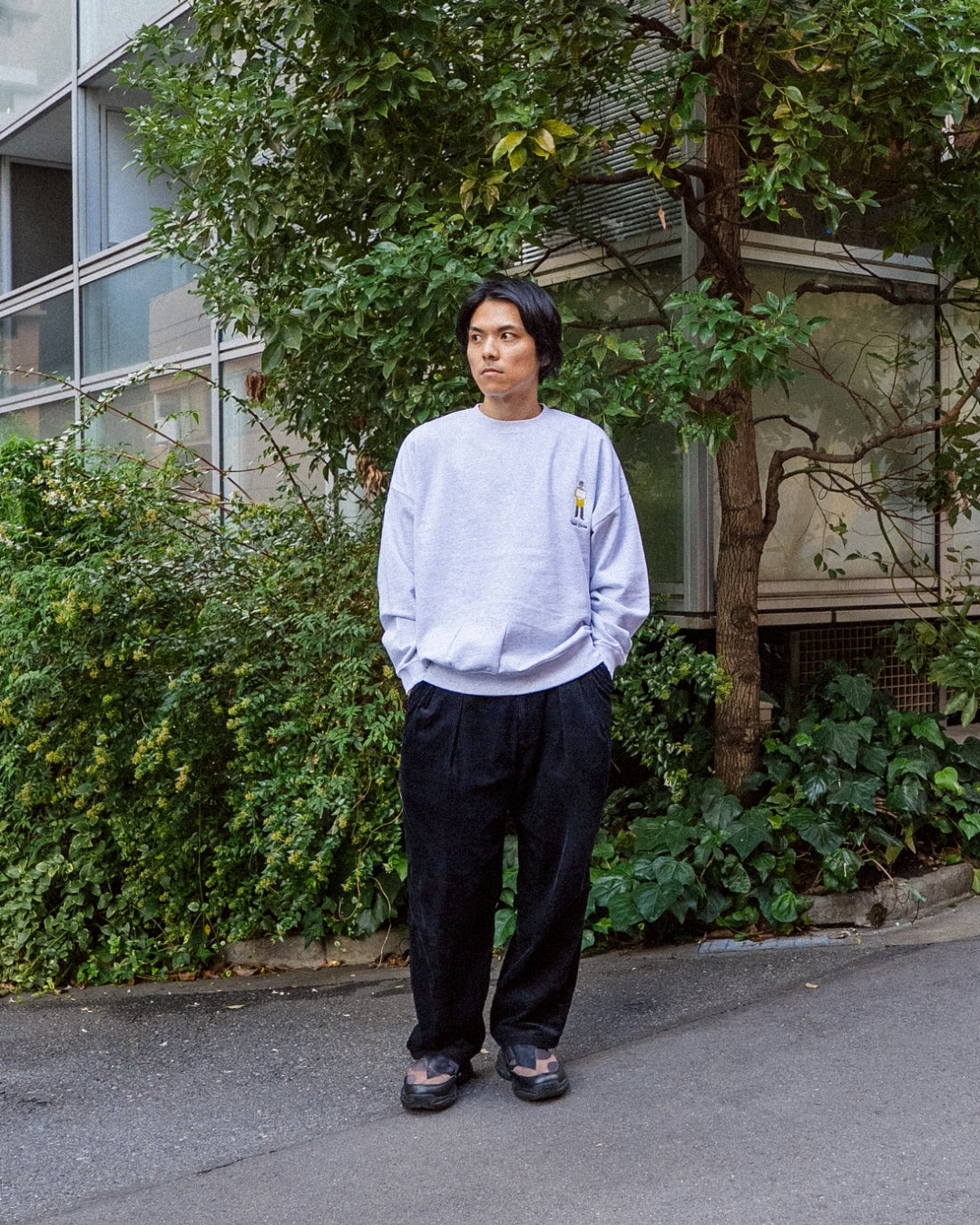 自転車降りてくださいおばさんスウェット