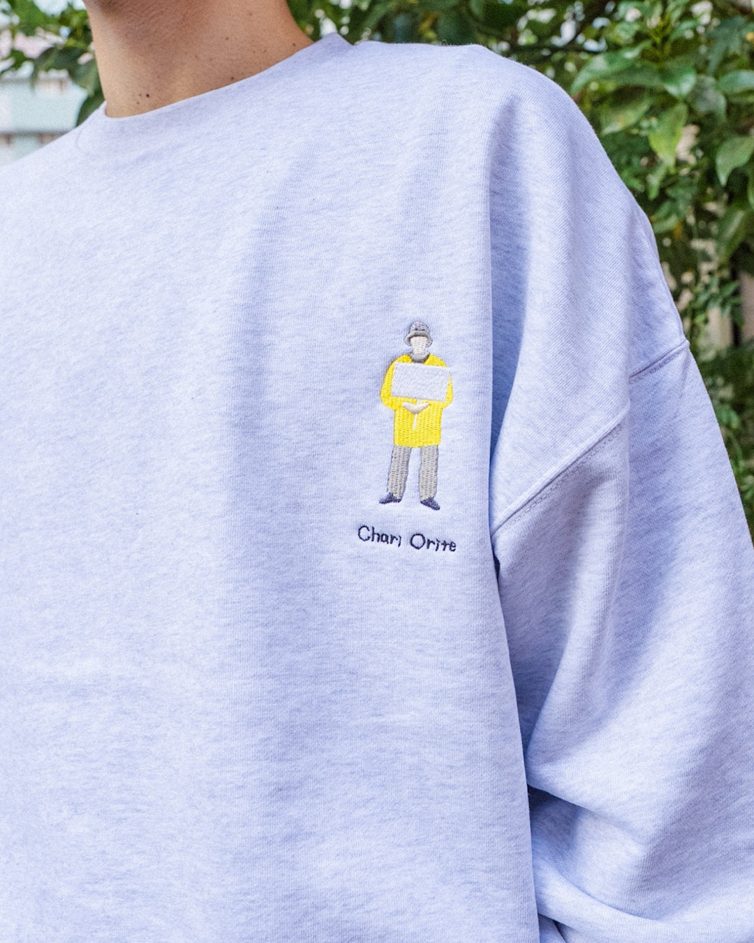 自転車降りてくださいおばさんスウェット