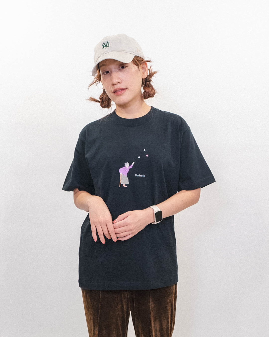 【受注】餅キャッチ婆Tee