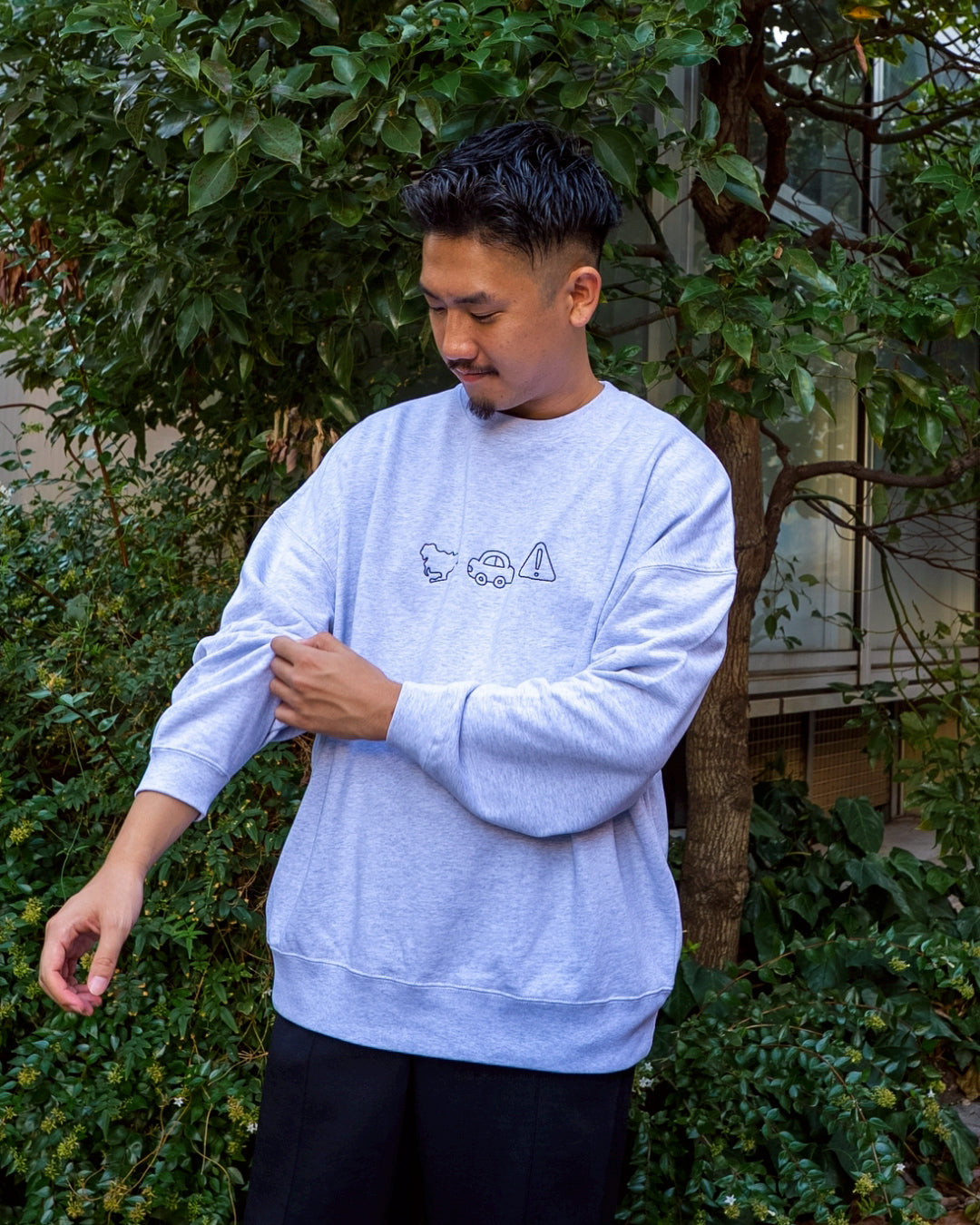 愛知で運転気をつけようスウェット