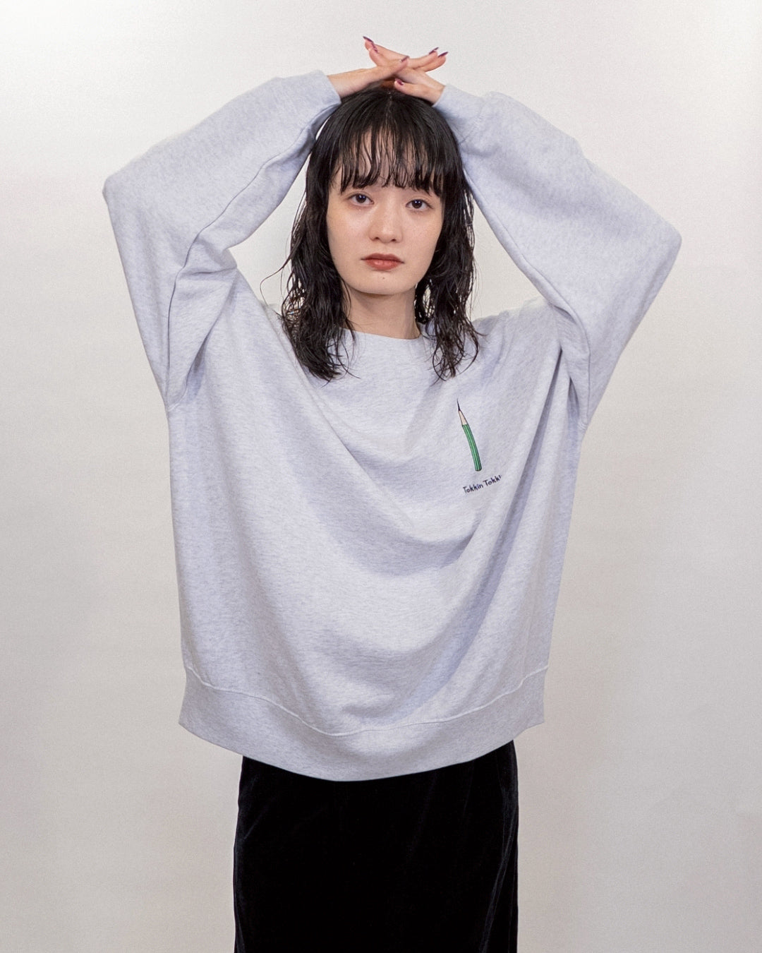 鉛筆の芯がトッキントッキンスウェット