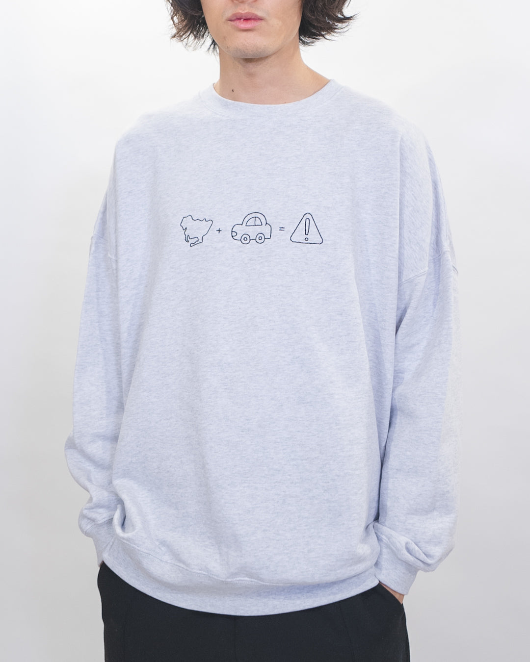 愛知で運転気をつけようスウェット