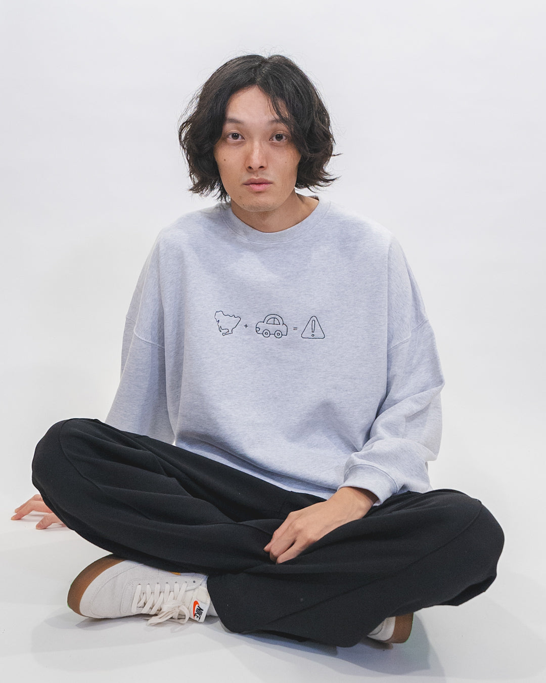 愛知で運転気をつけようスウェット