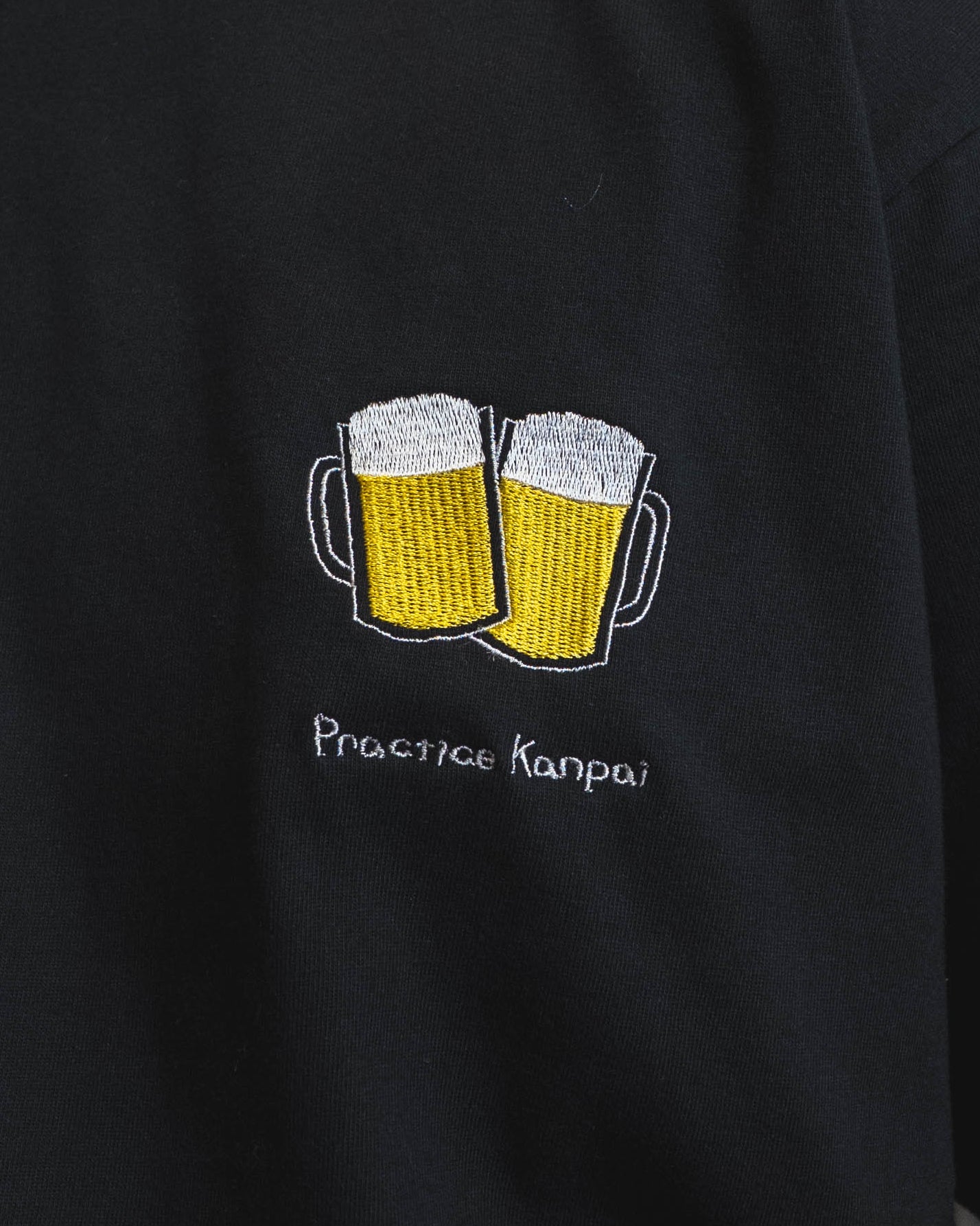 「乾杯！」の前に「練習！」Tee