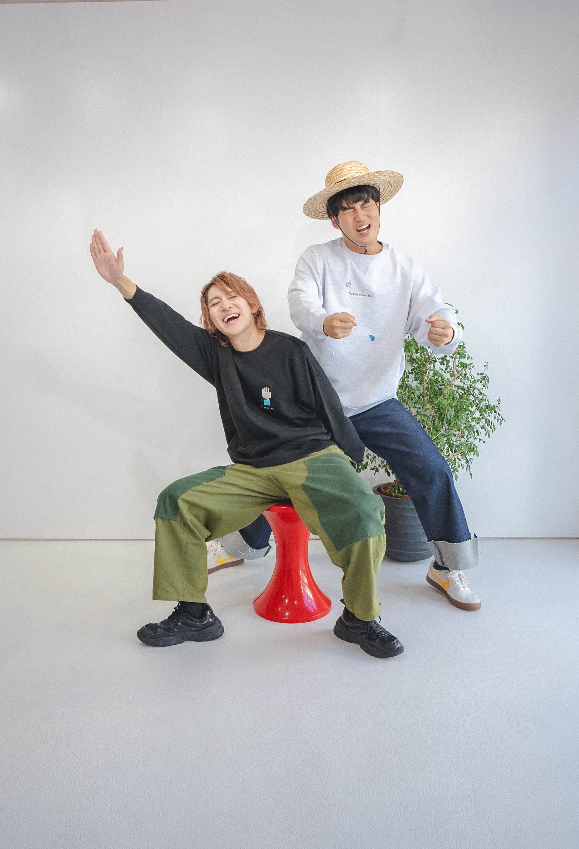 はい元気ですスウェット