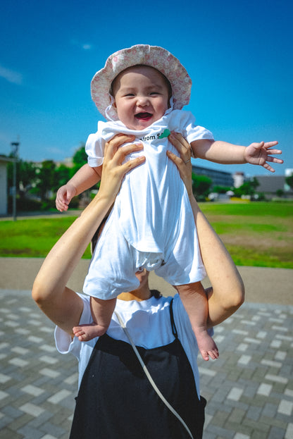 「埼玉出身ですロンパース（赤ちゃん）