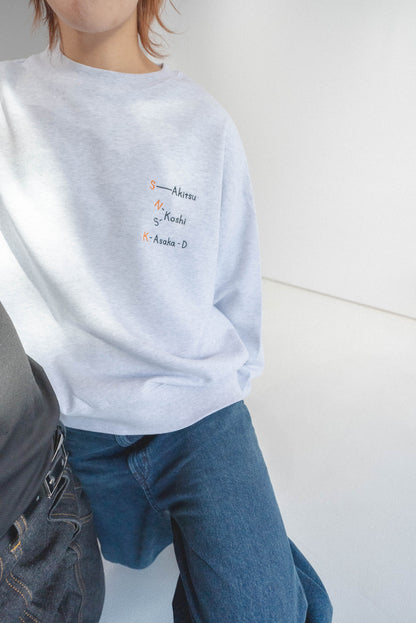 【NEW】駅名揃えてスウェット