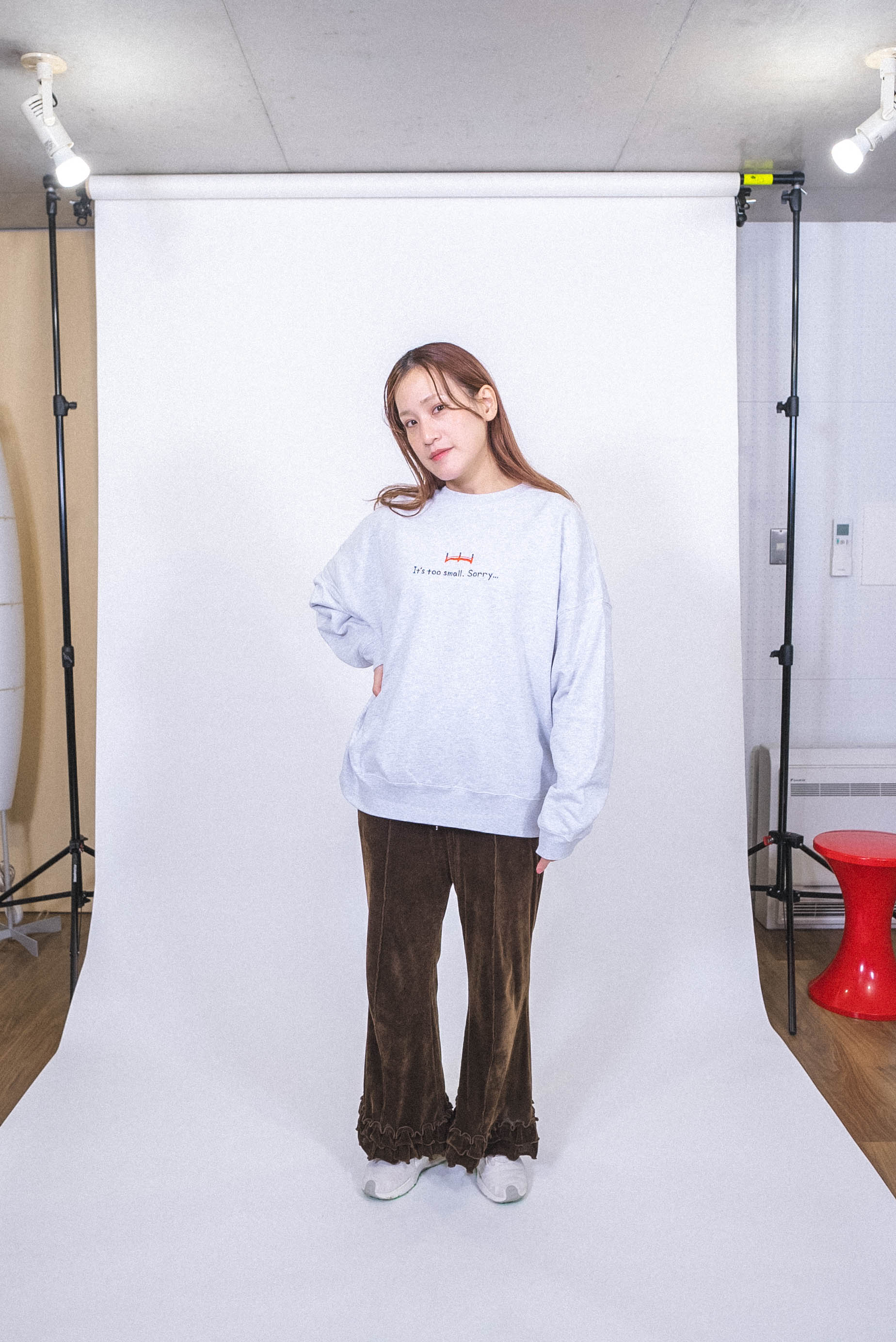 【受注】赤い小さなあの橋スウェット