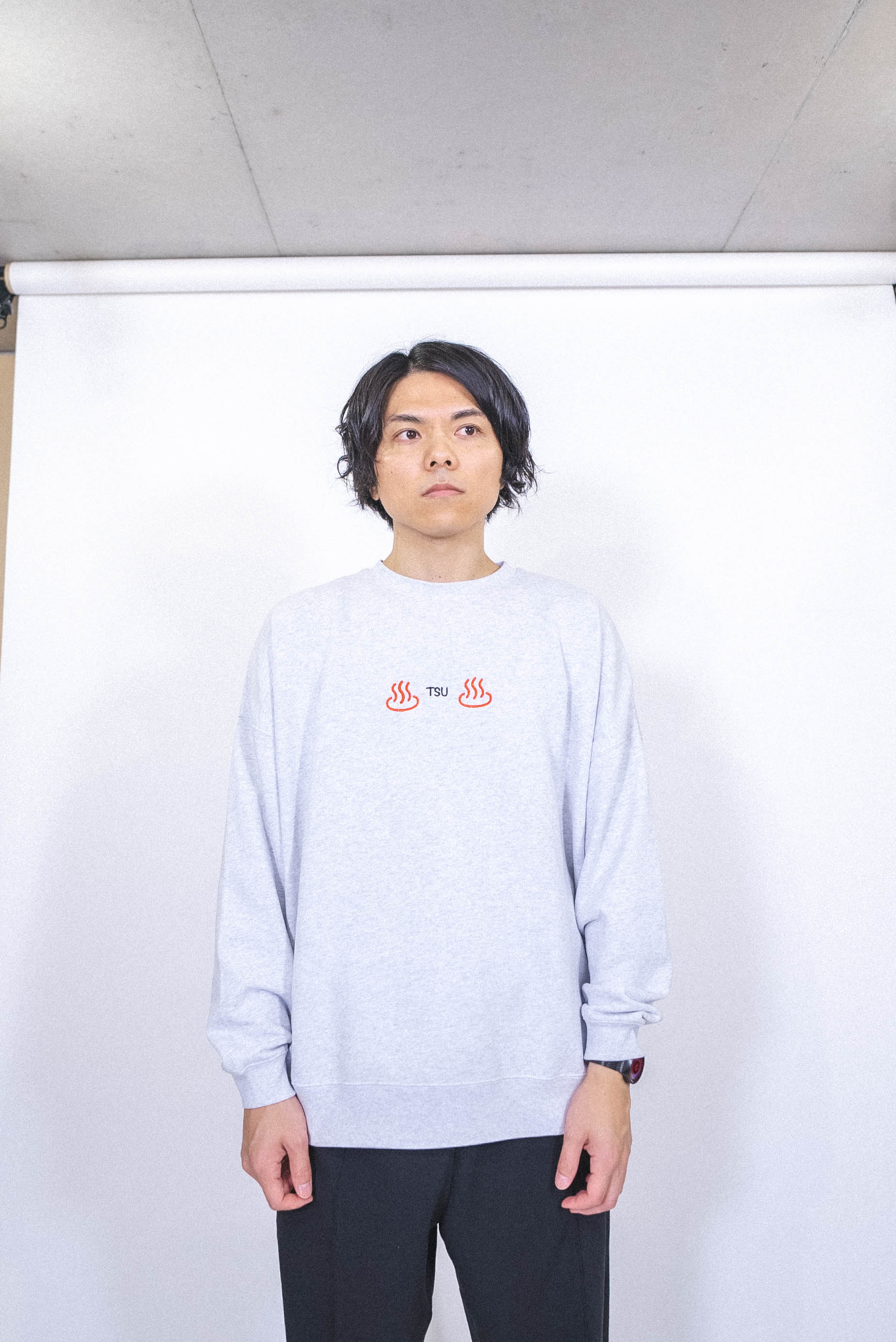 読めない温泉スウェット