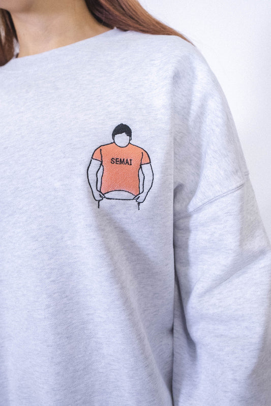 【受注】小さいは狭いスウェット