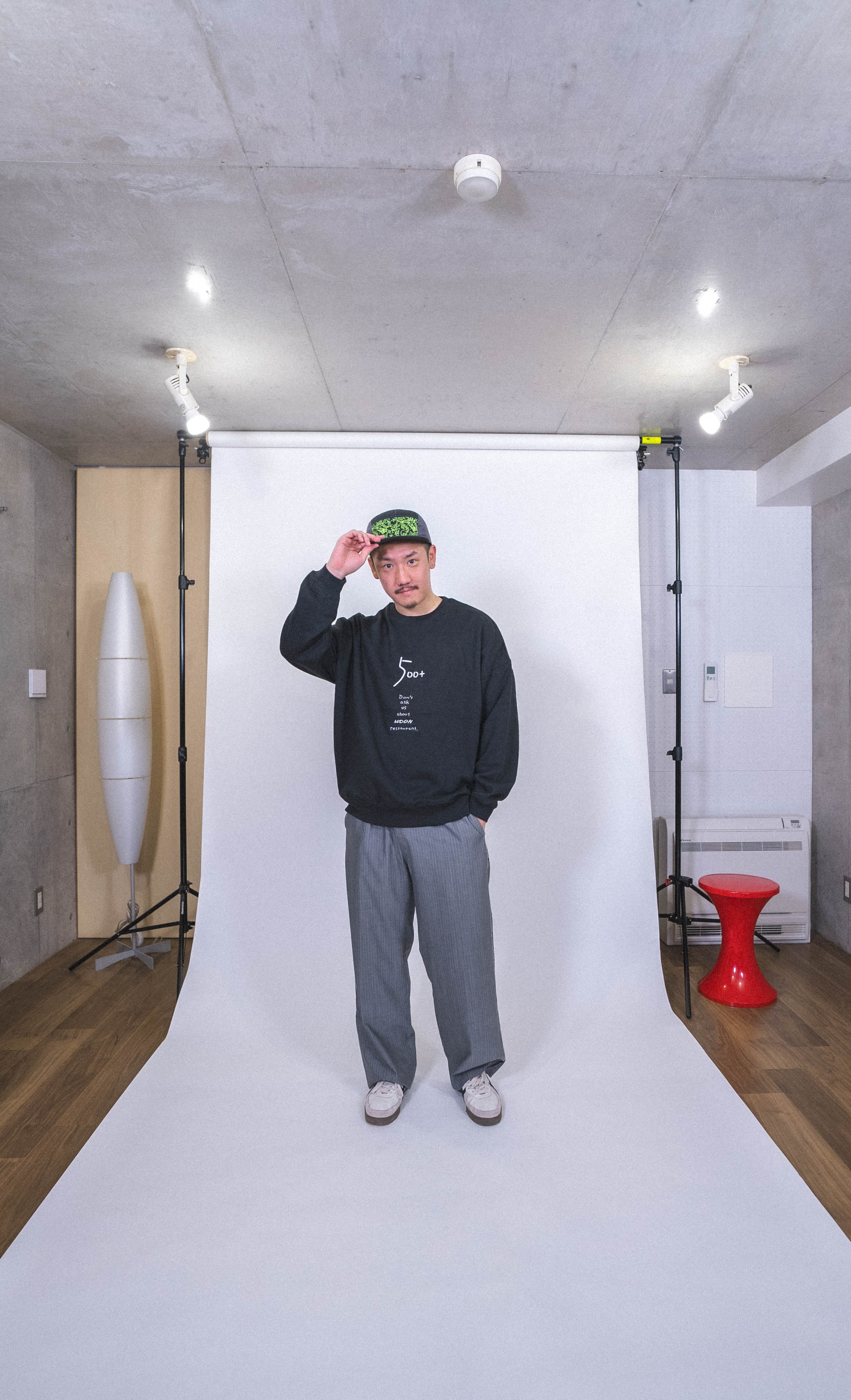 うどん屋は聞いてこないでスウェット