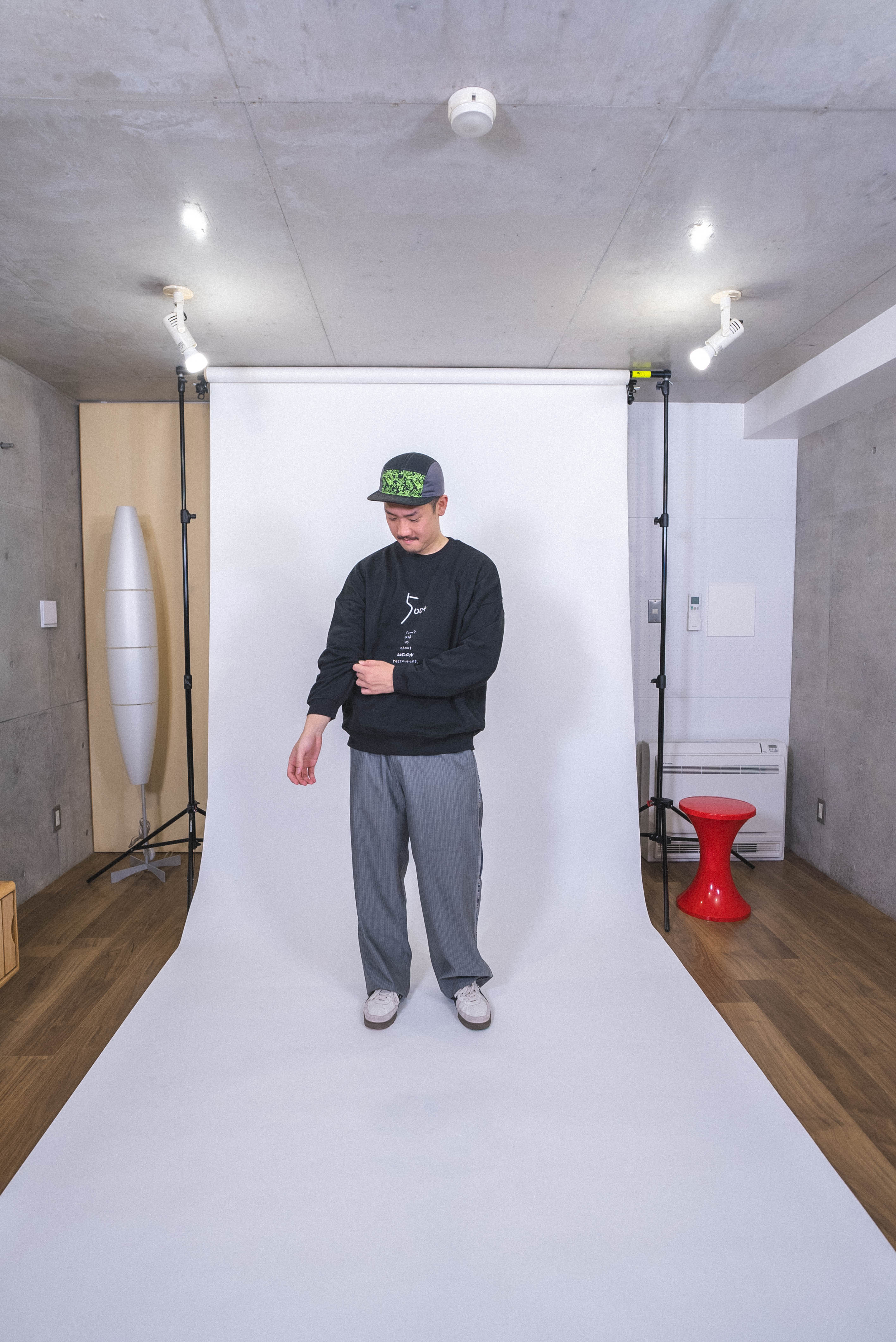 うどん屋は聞いてこないでスウェット