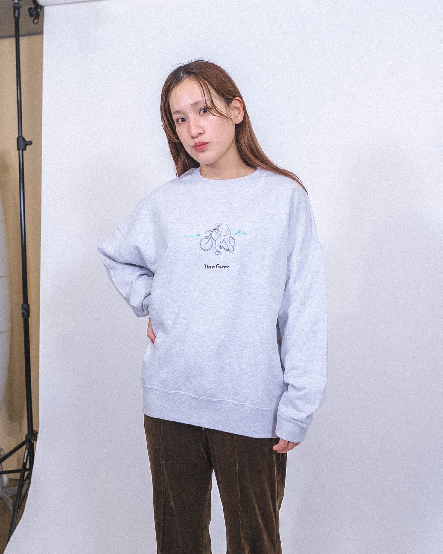 強風チャリスウェット