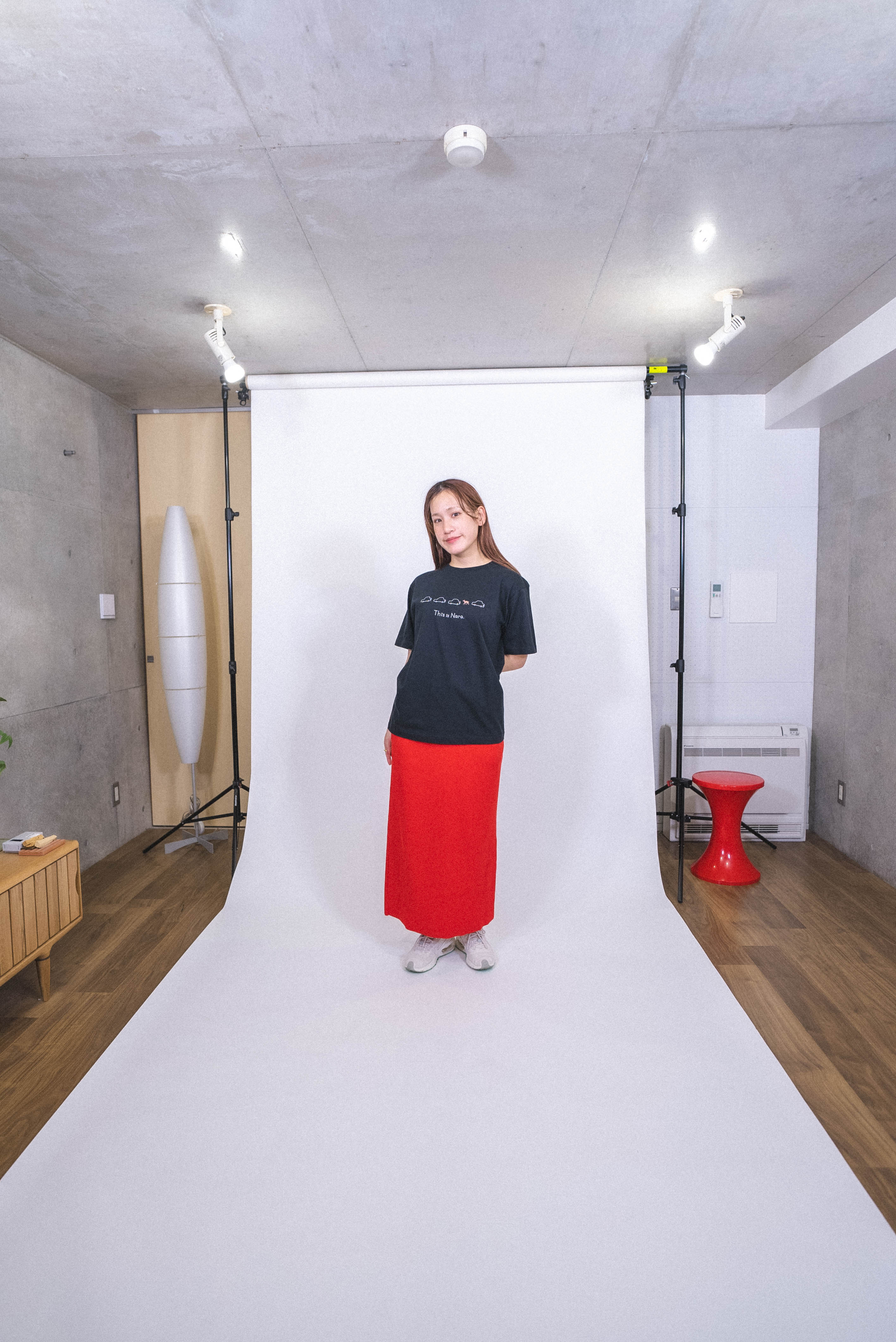 路上にいる鹿Tee