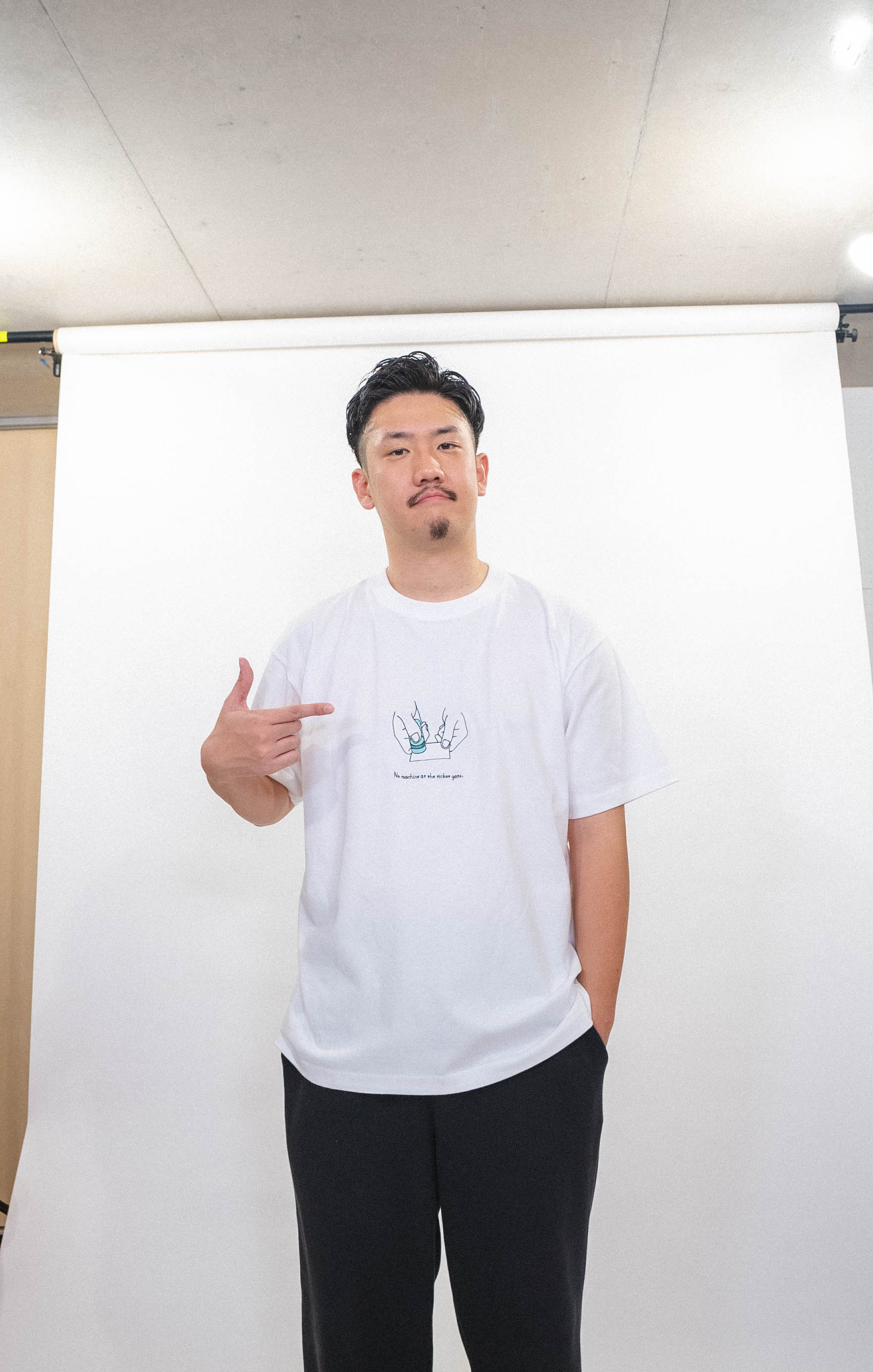 【受注】駅員パッチンTee