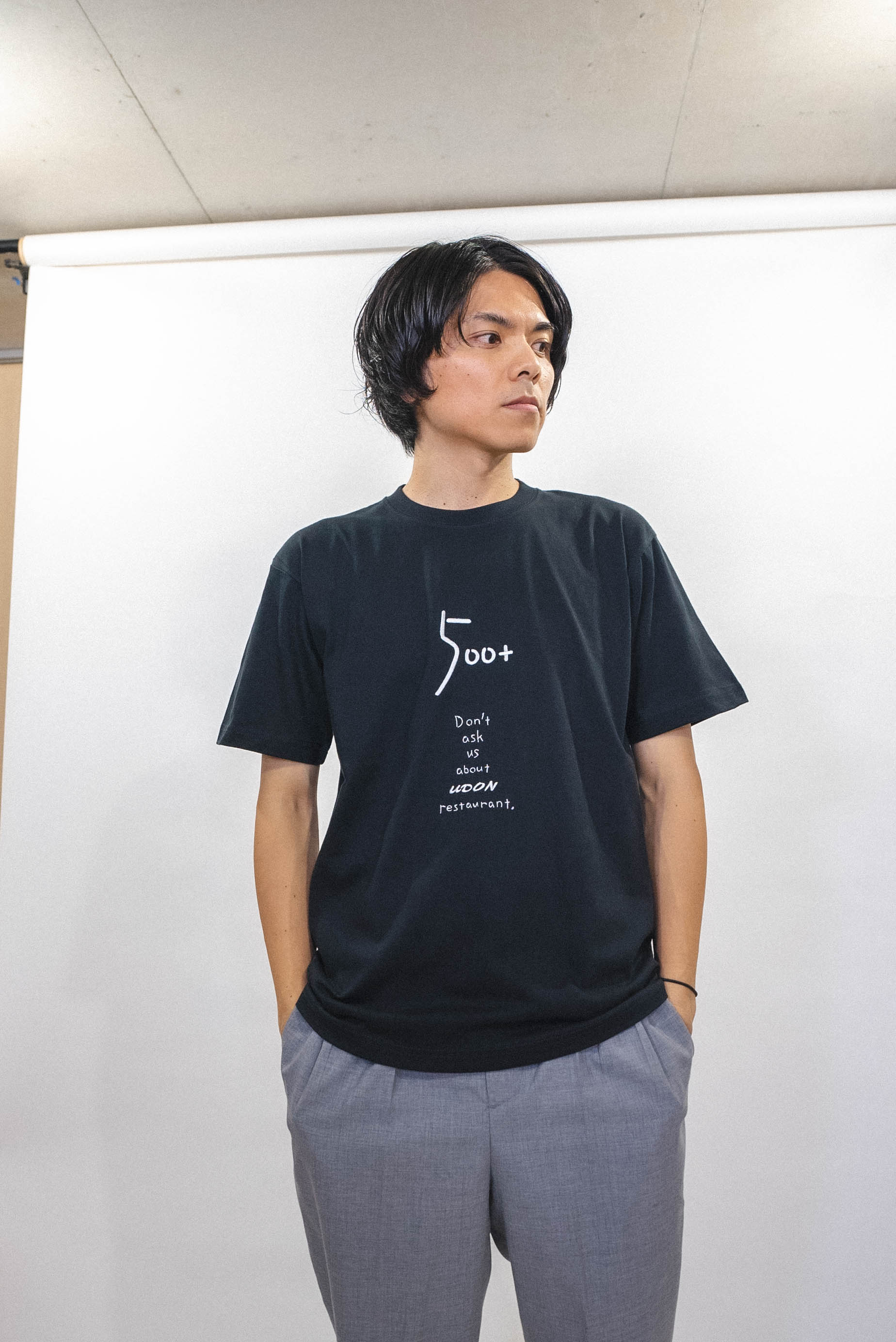 【受注】うどん屋は聞いてこないでTee