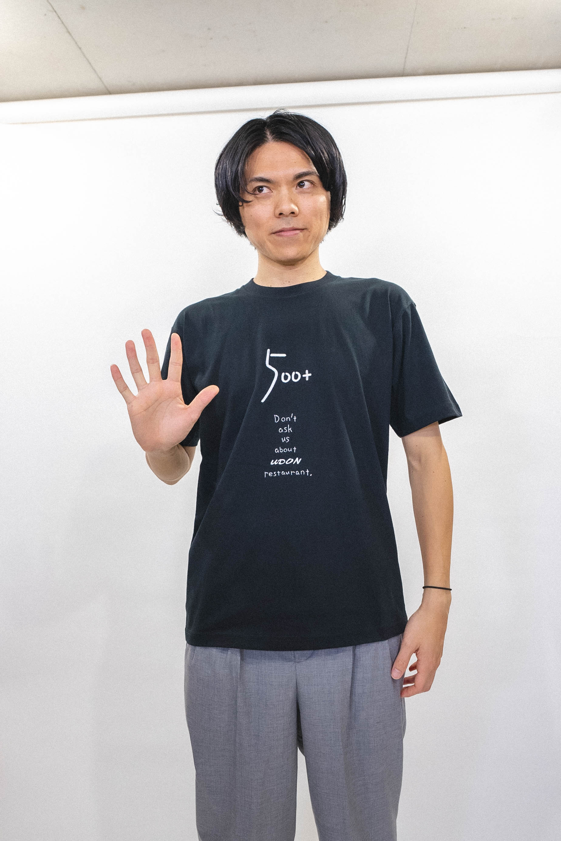 【受注】うどん屋は聞いてこないでTee