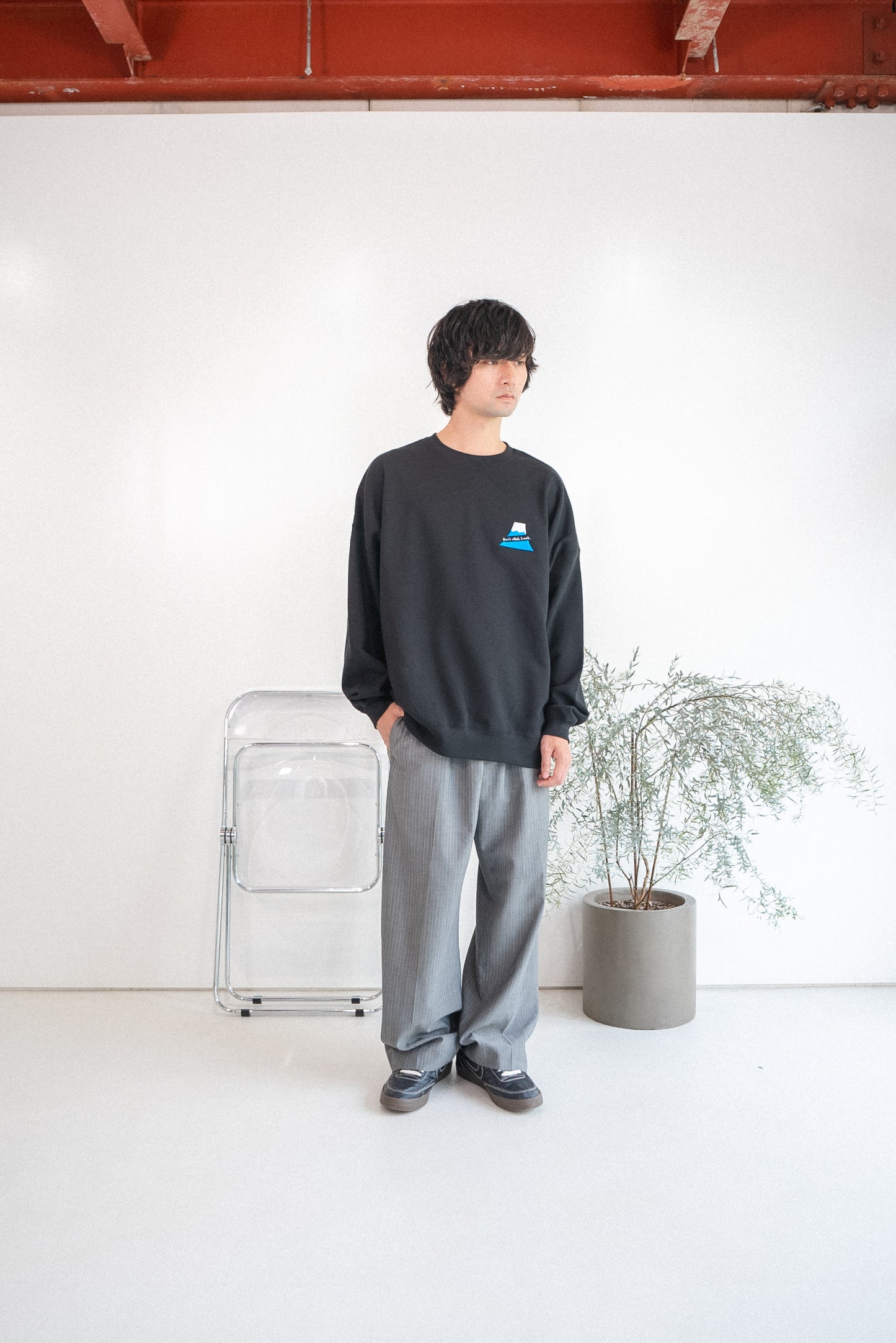 【受注】富士山は登らず観るものスウェット