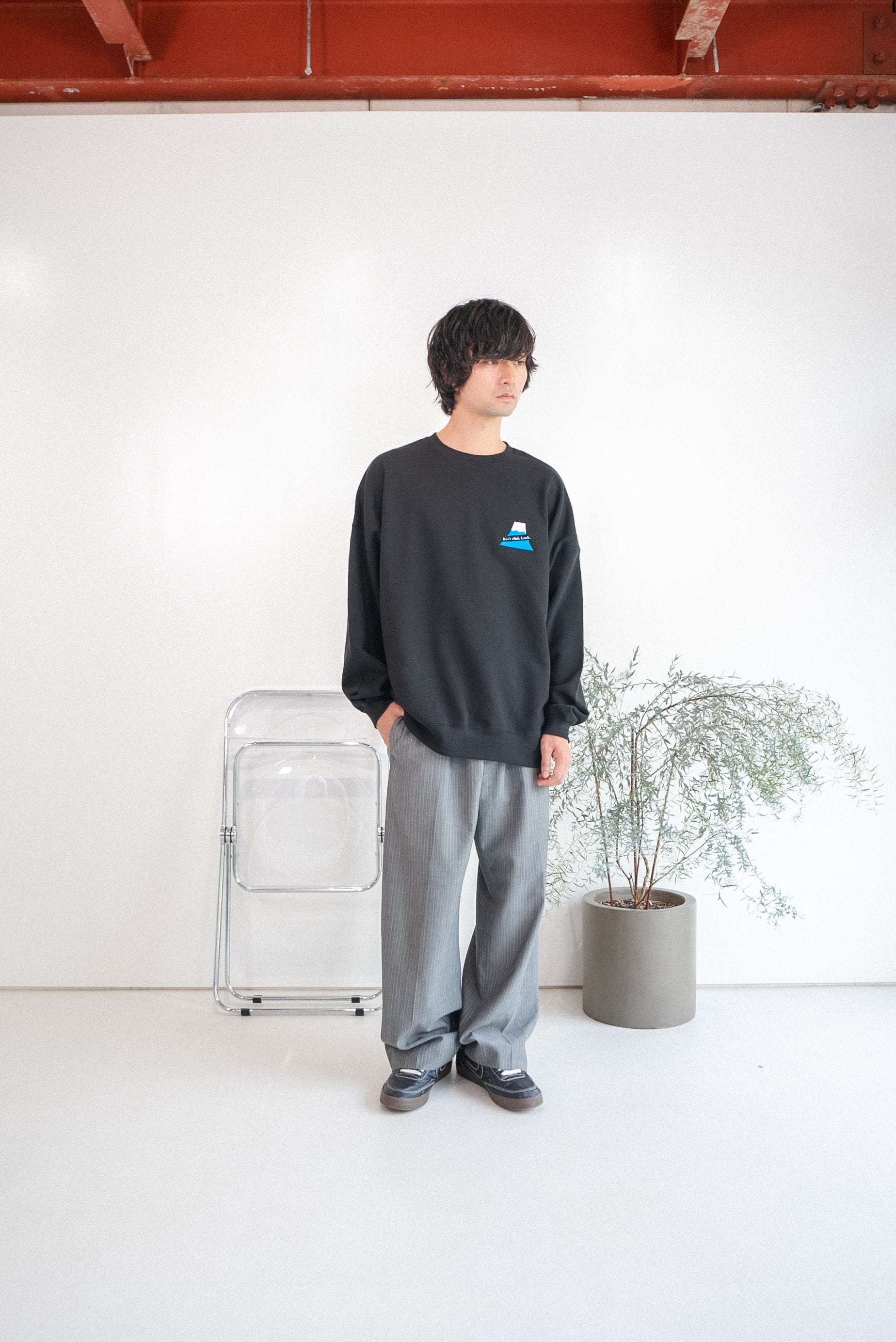 【受注】富士山は登らず観るものスウェット