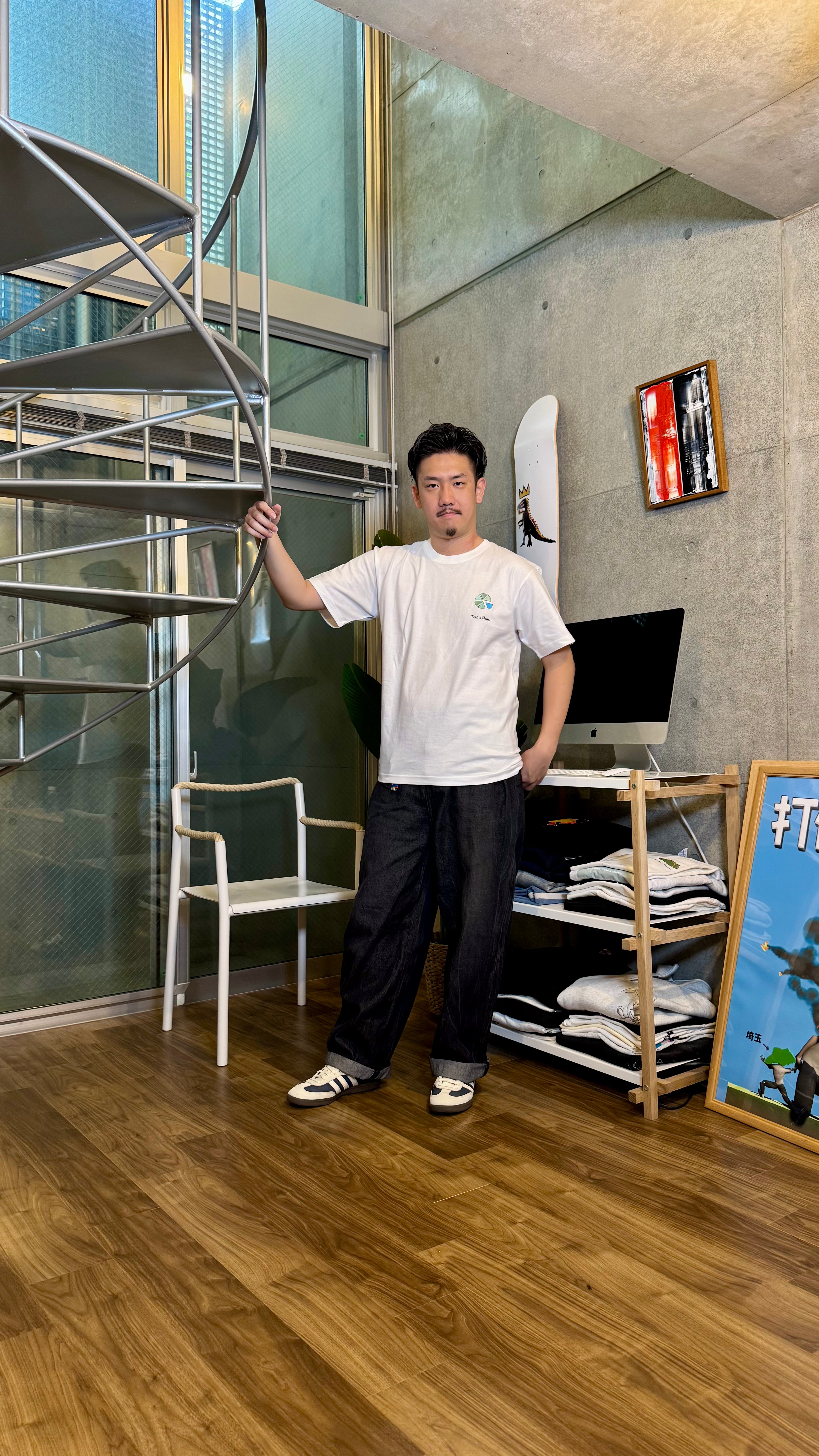 県の6分の1琵琶湖Tee