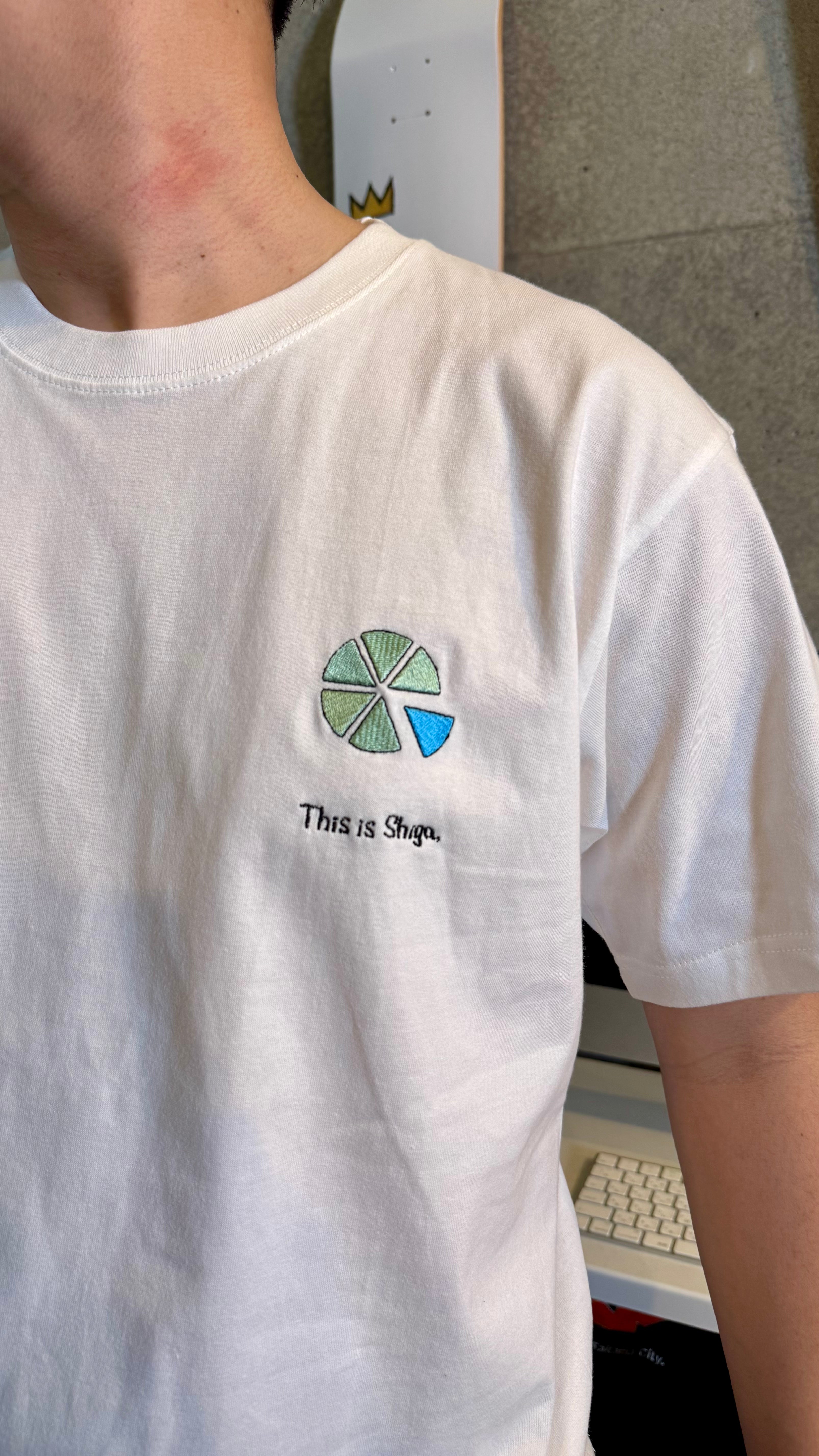 県の6分の1琵琶湖Tee