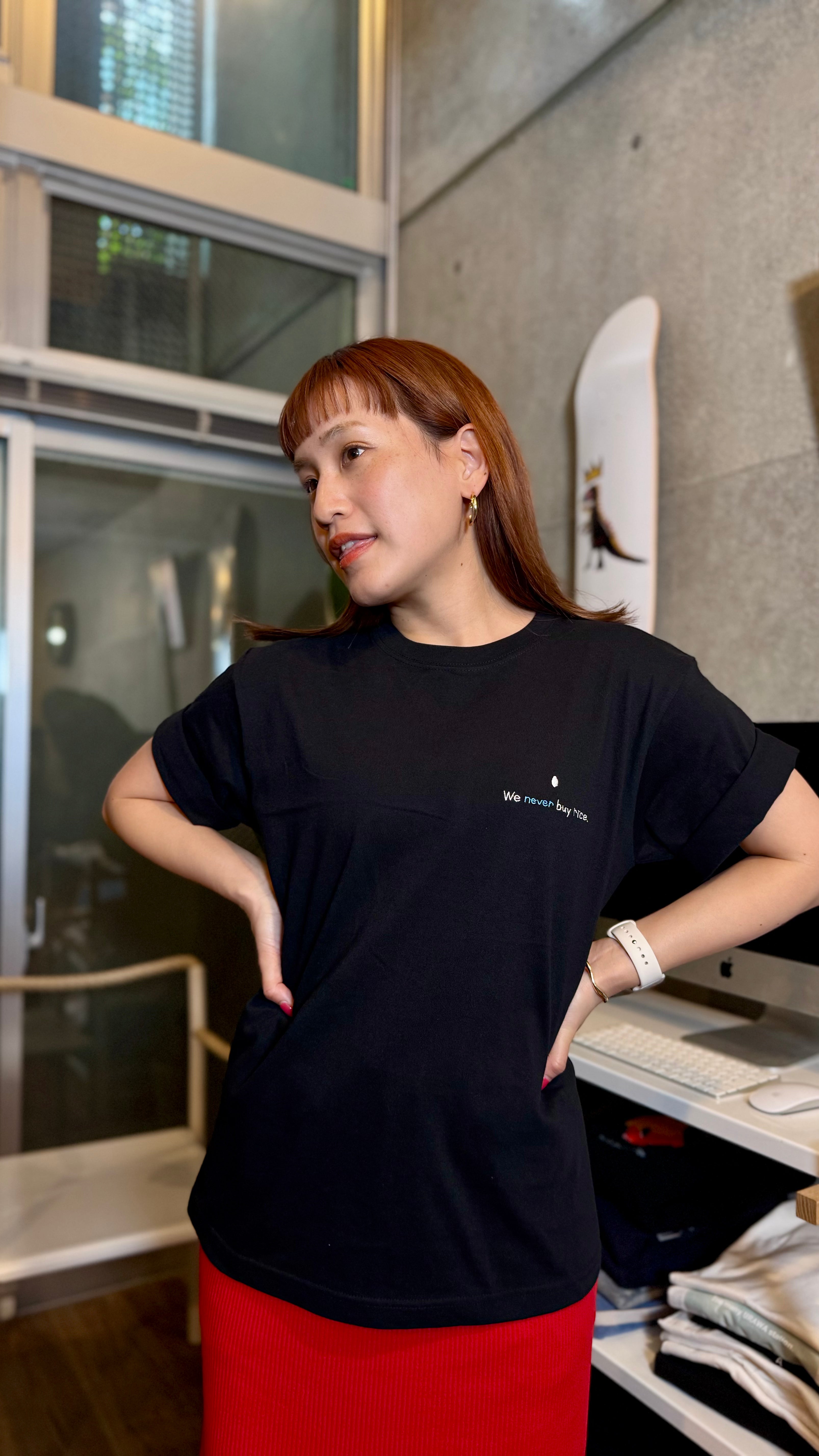 米は絶対買わないTee