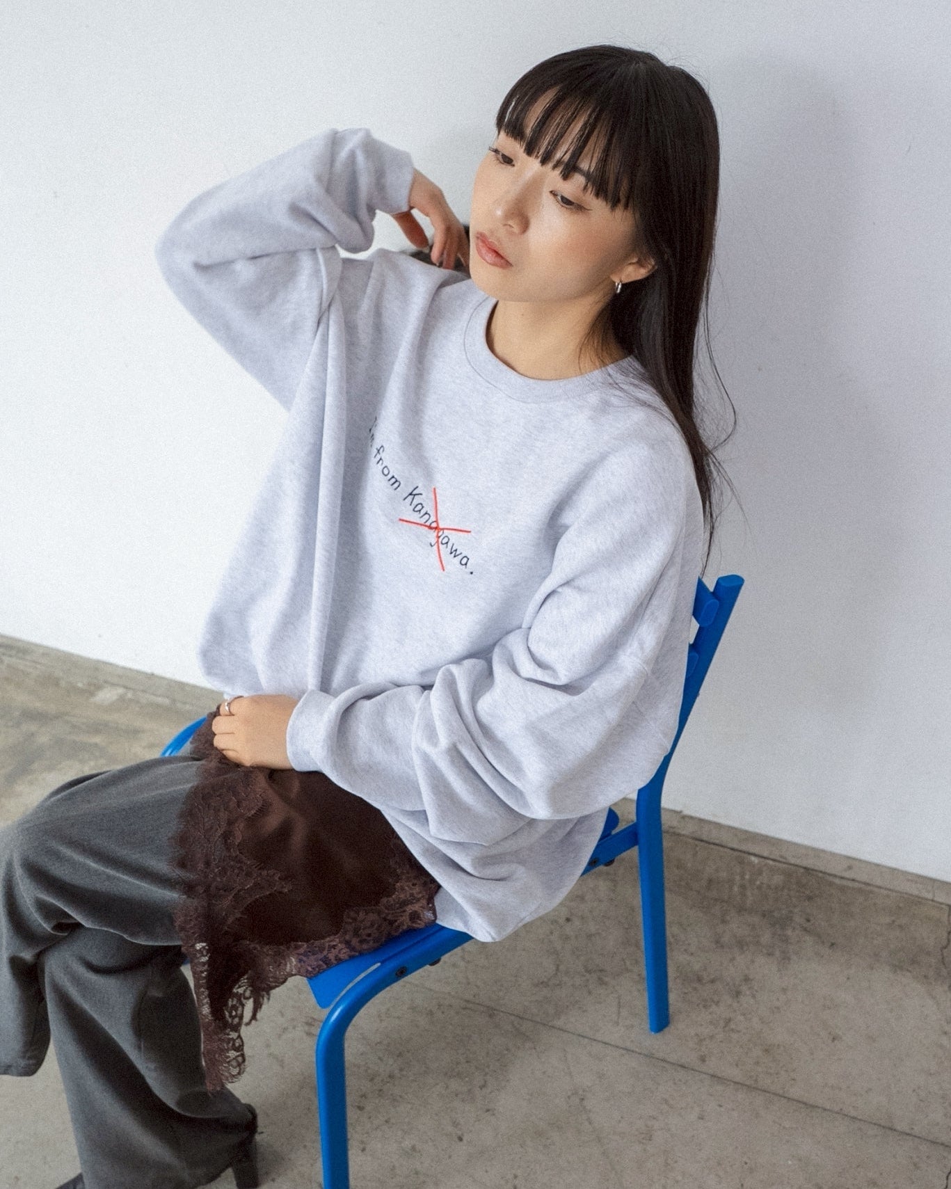 出身は神奈川って言わないスウェット