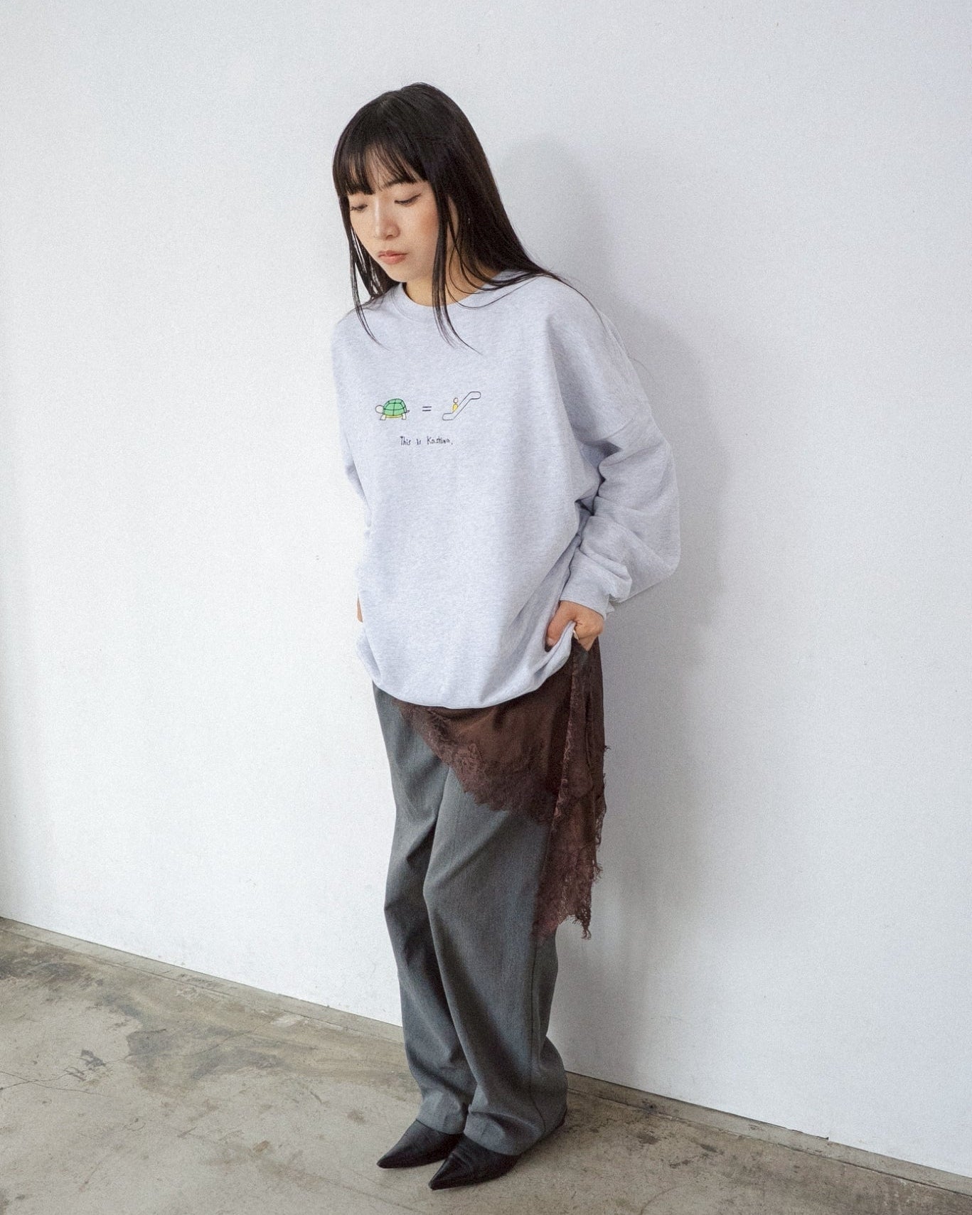 柏駅のエスカレーター遅すぎスウェット