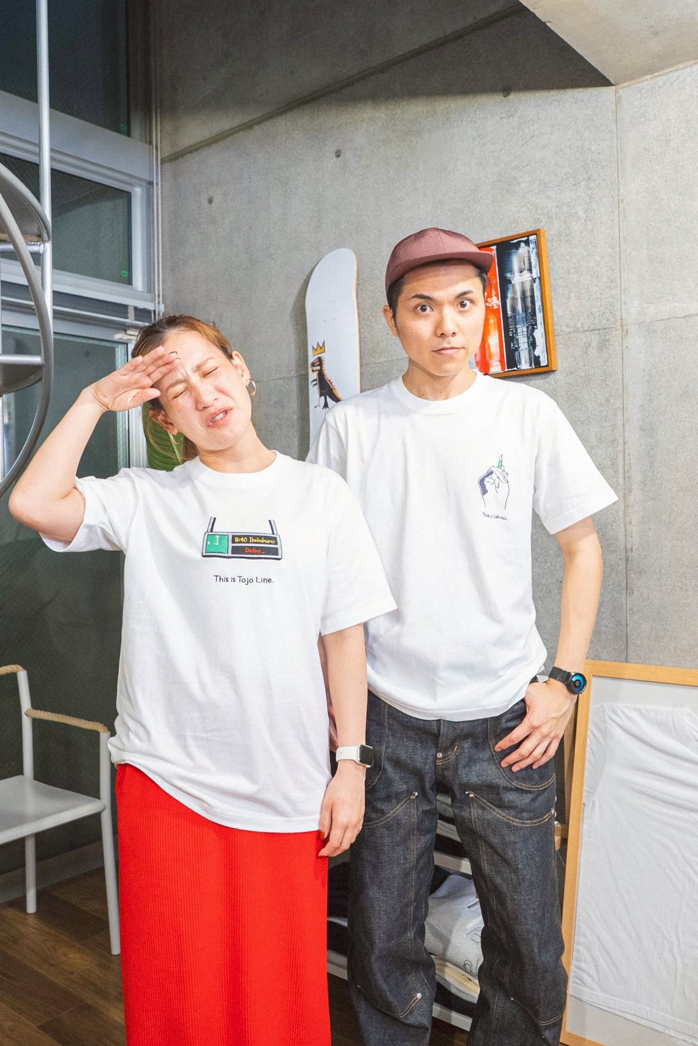 硬筆で手が真っ黒Tee