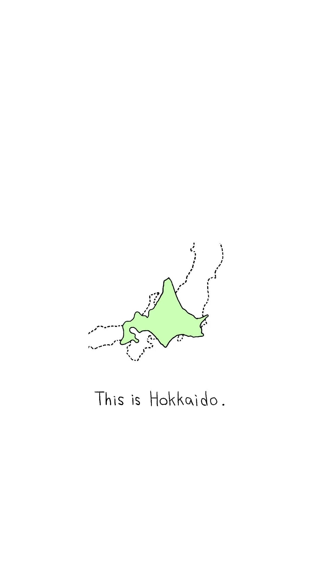 【受注】北海道はでっかいTee