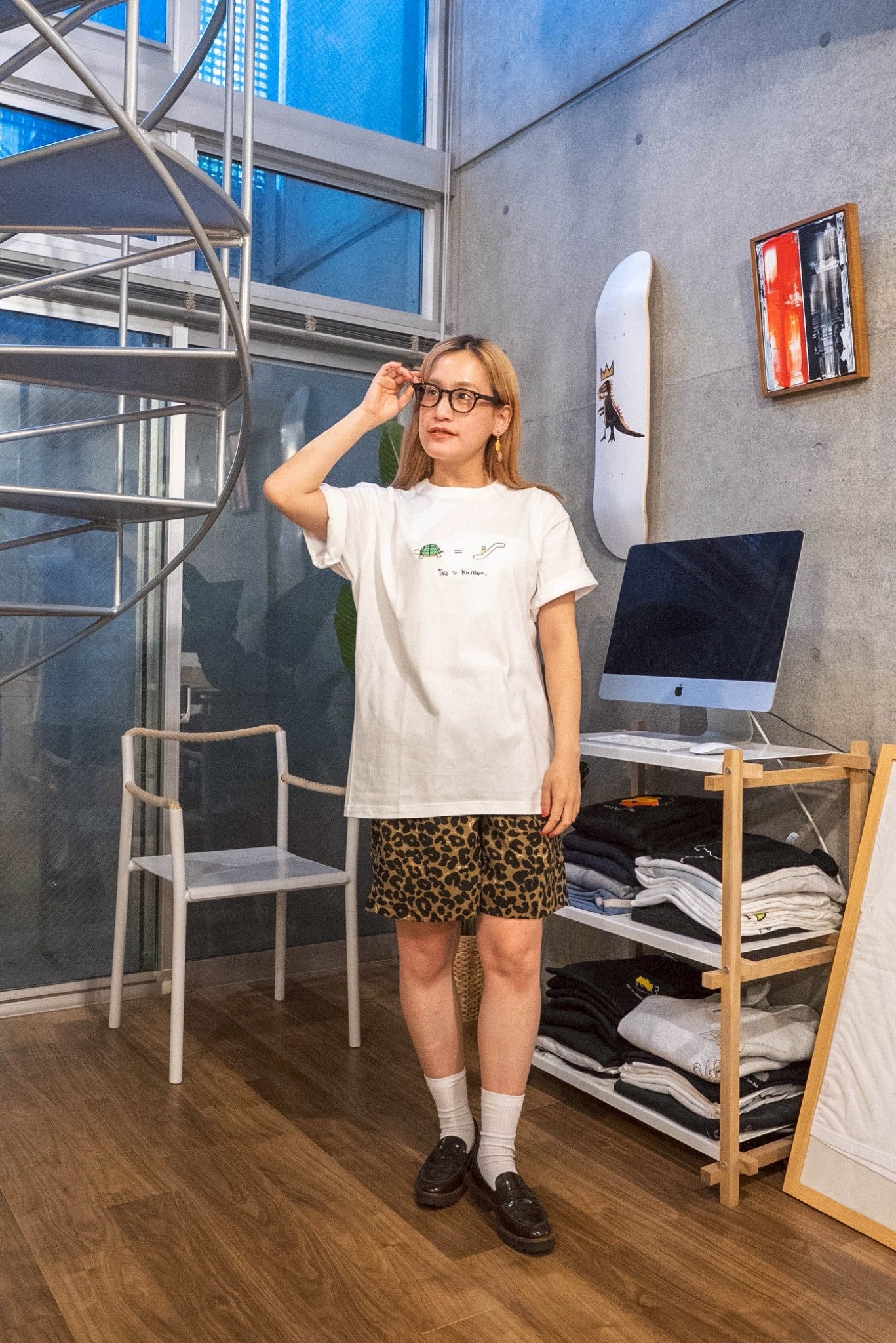 【受注】柏駅のエスカレーター遅すぎTee