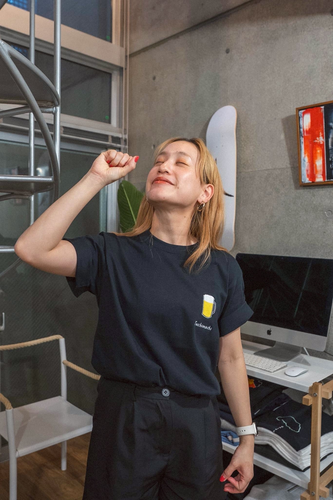 たちまちビール！Tee