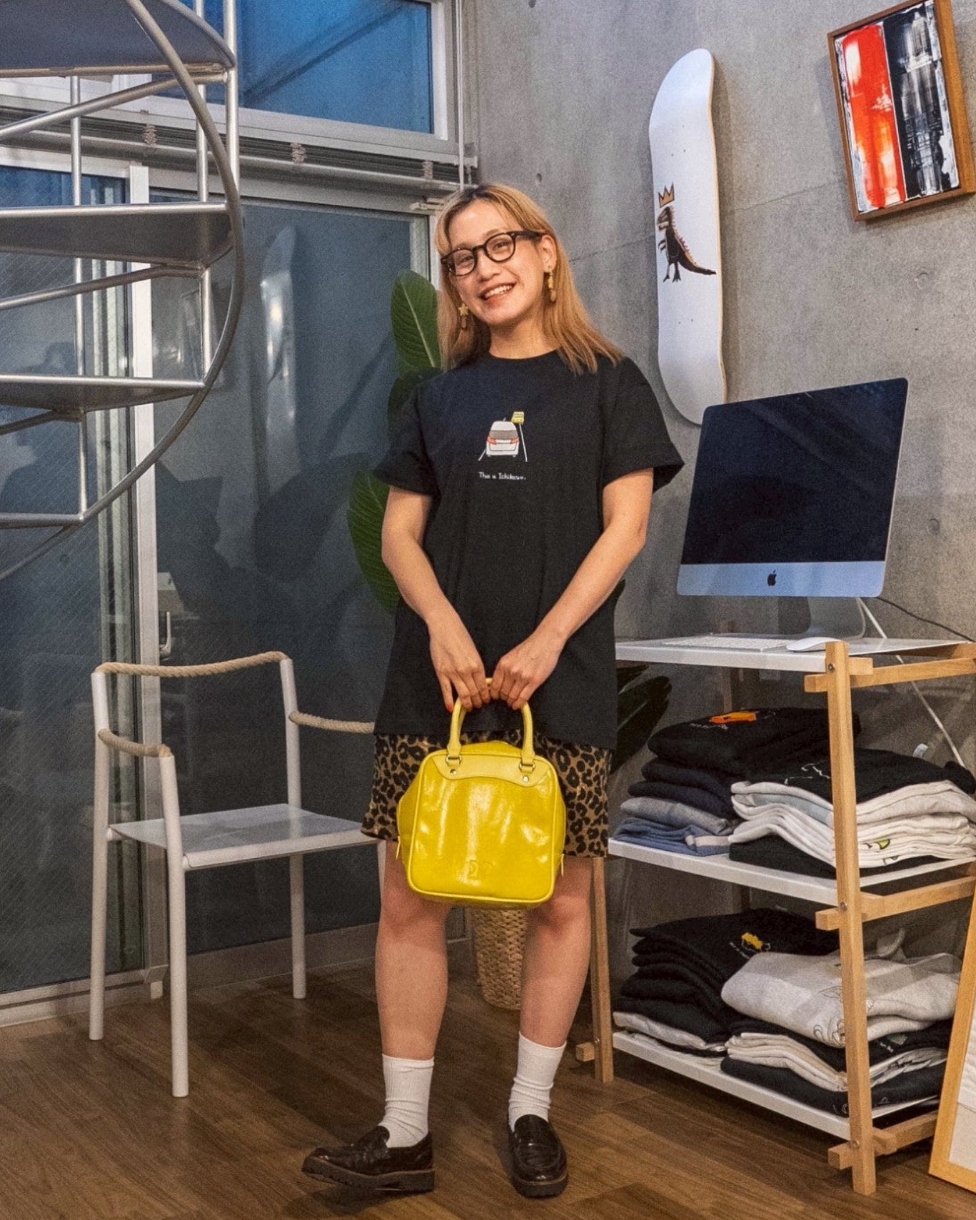 市川の道狭すぎTee