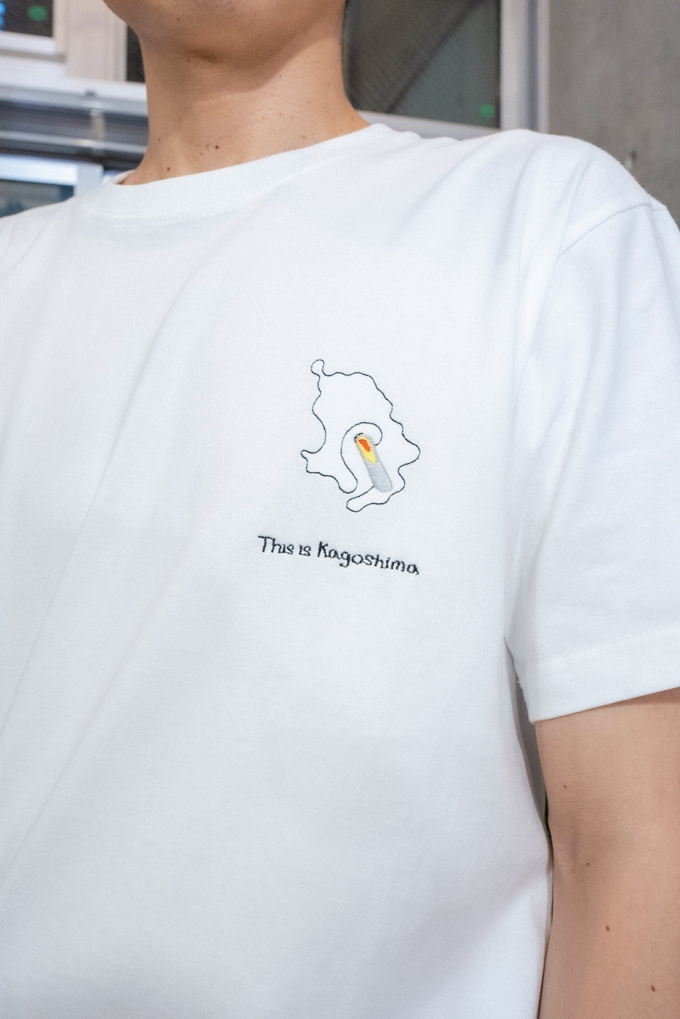 火山噴火後の降灰予報の図Tee