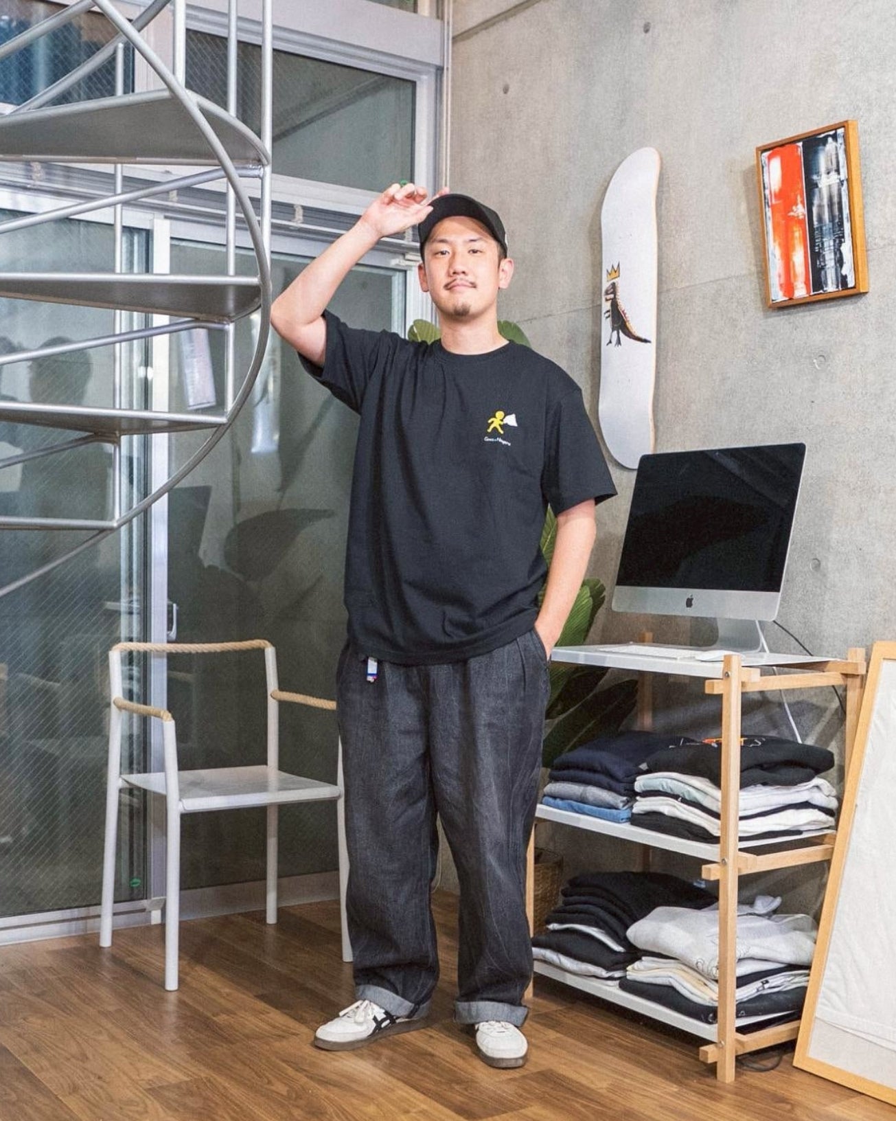 ゴミ投げるTee