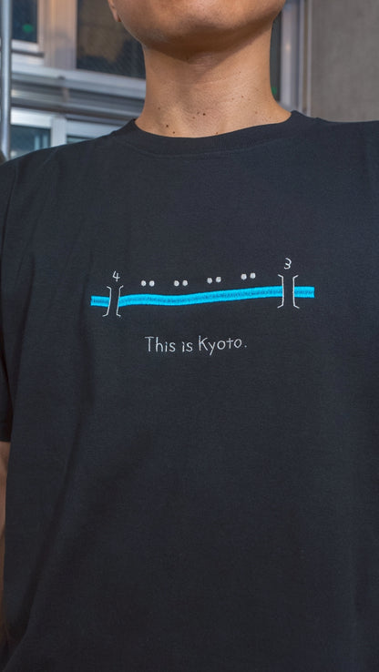 【受注】京都のあの川で、等間隔Tee