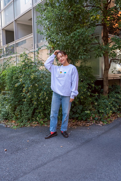 【受注】弁当忘れても傘忘れるなスウェット