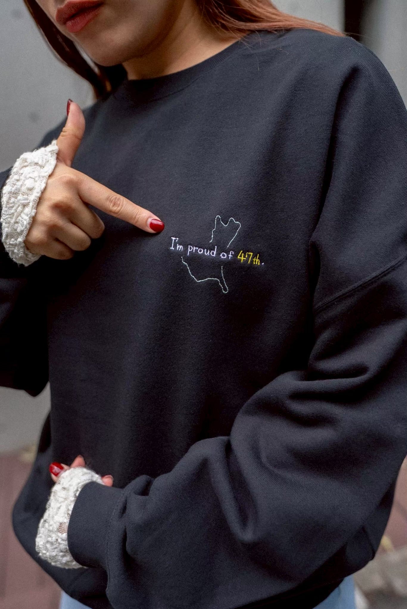 【受注】魅力47位はもはや誇りスウェット